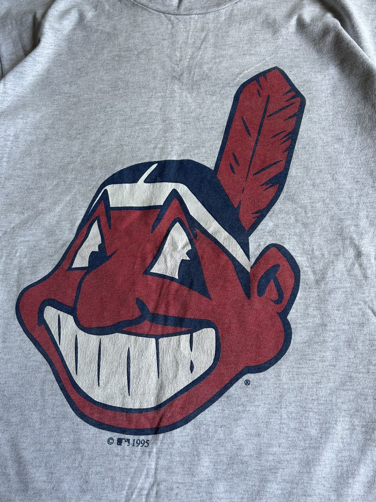 MLB × Vintage Vintage Cleveland 1995 MLB Rare Made in USA Streetwear Sz XL Size US XL / EU 56 / 4 - 6 Thumbnail