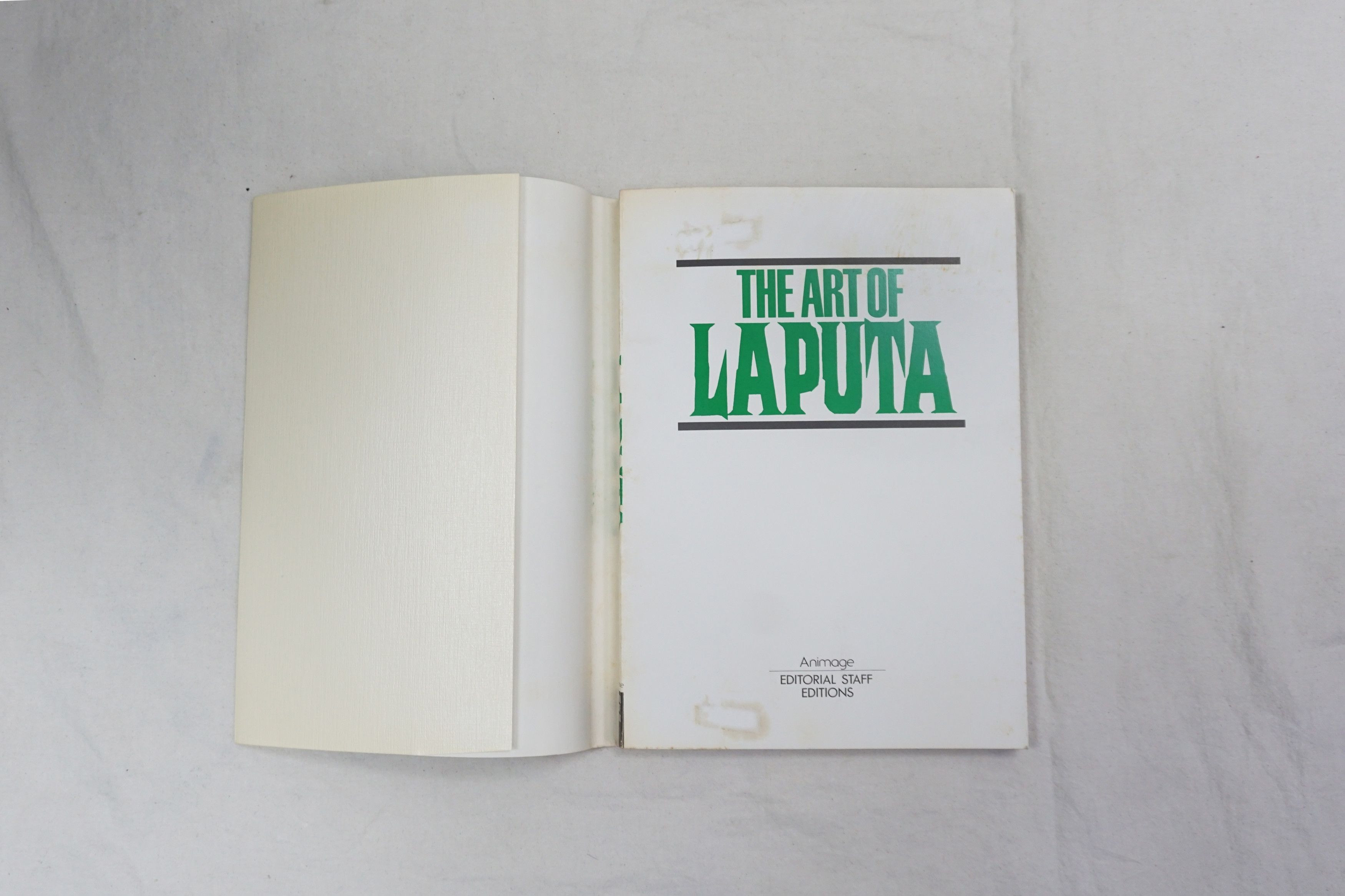 Japanese Brand × Vintage 1986 The Art of Laputa Art Book Size ONE SIZE - 2 Thumbnail