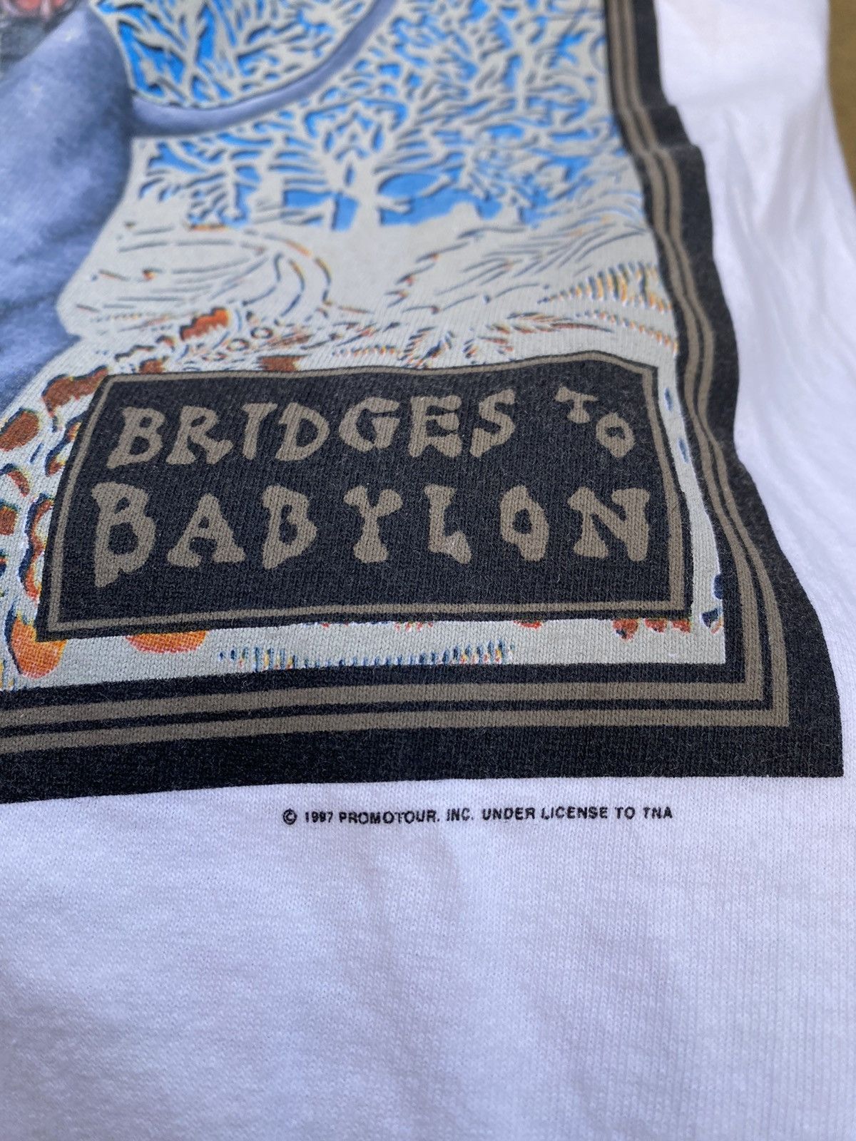 Anvil × Band Tees × Vintage The Rolling Stones 1997/1998 World Tour T-Shirt Size US XL / EU 56 / 4 - 5 Thumbnail