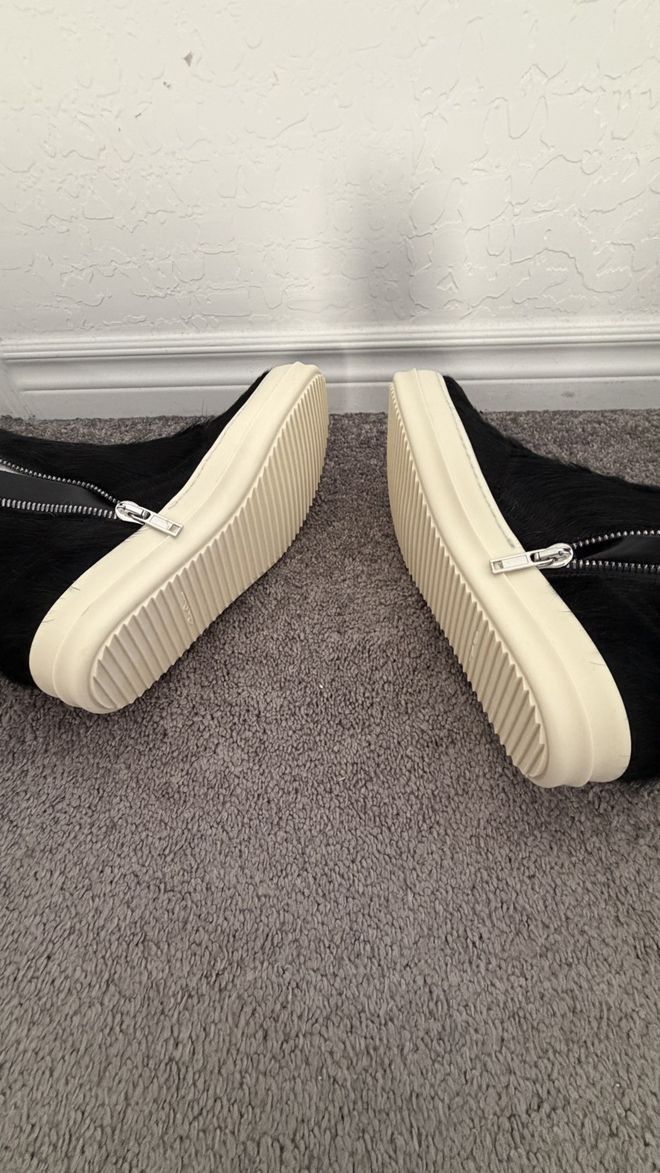 Rick Owens Cargobaskets Pony Hair Size US 11 / EU 44 - 5 Thumbnail