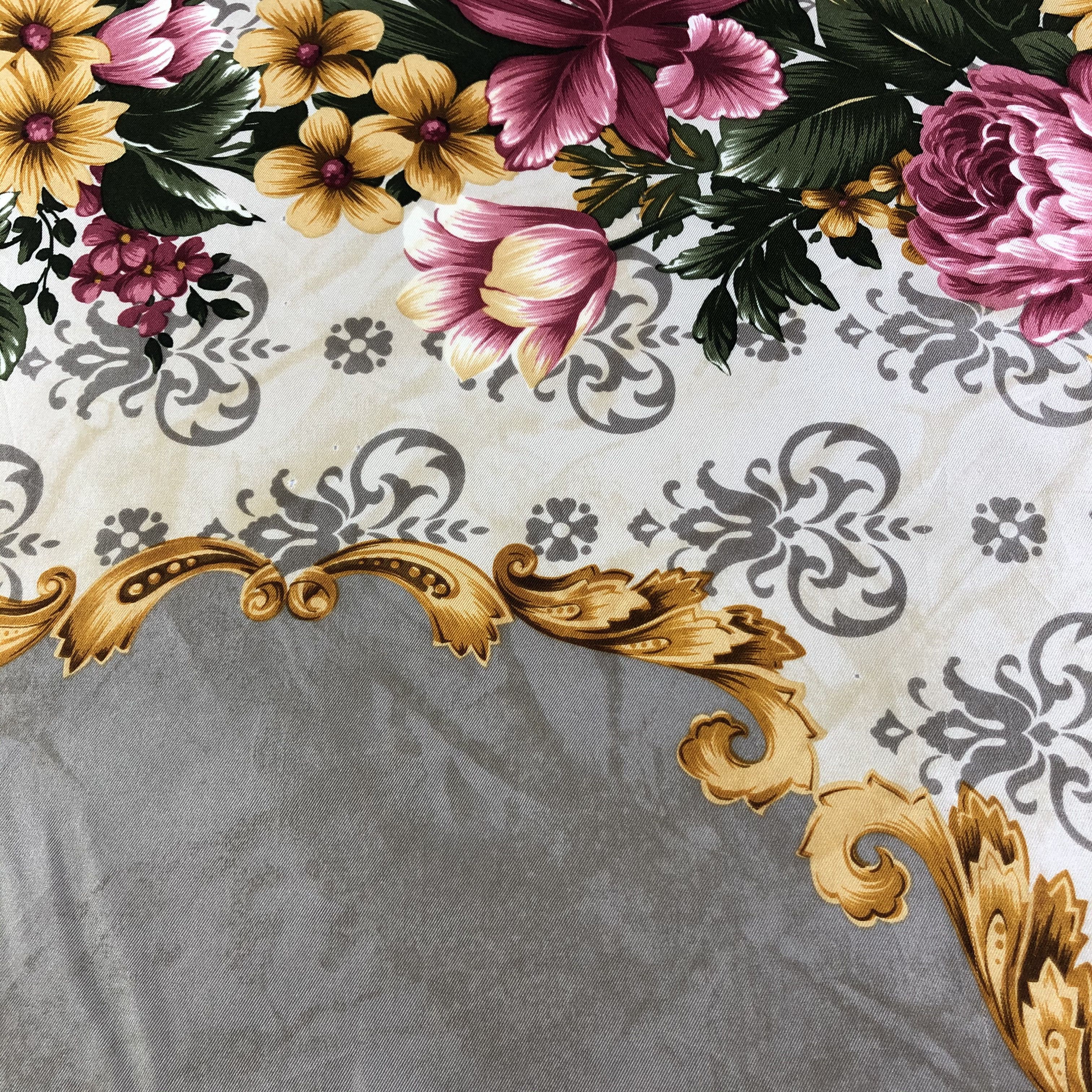 Vintage Vintage Silk Scarf Size ONE SIZE - 6 Thumbnail