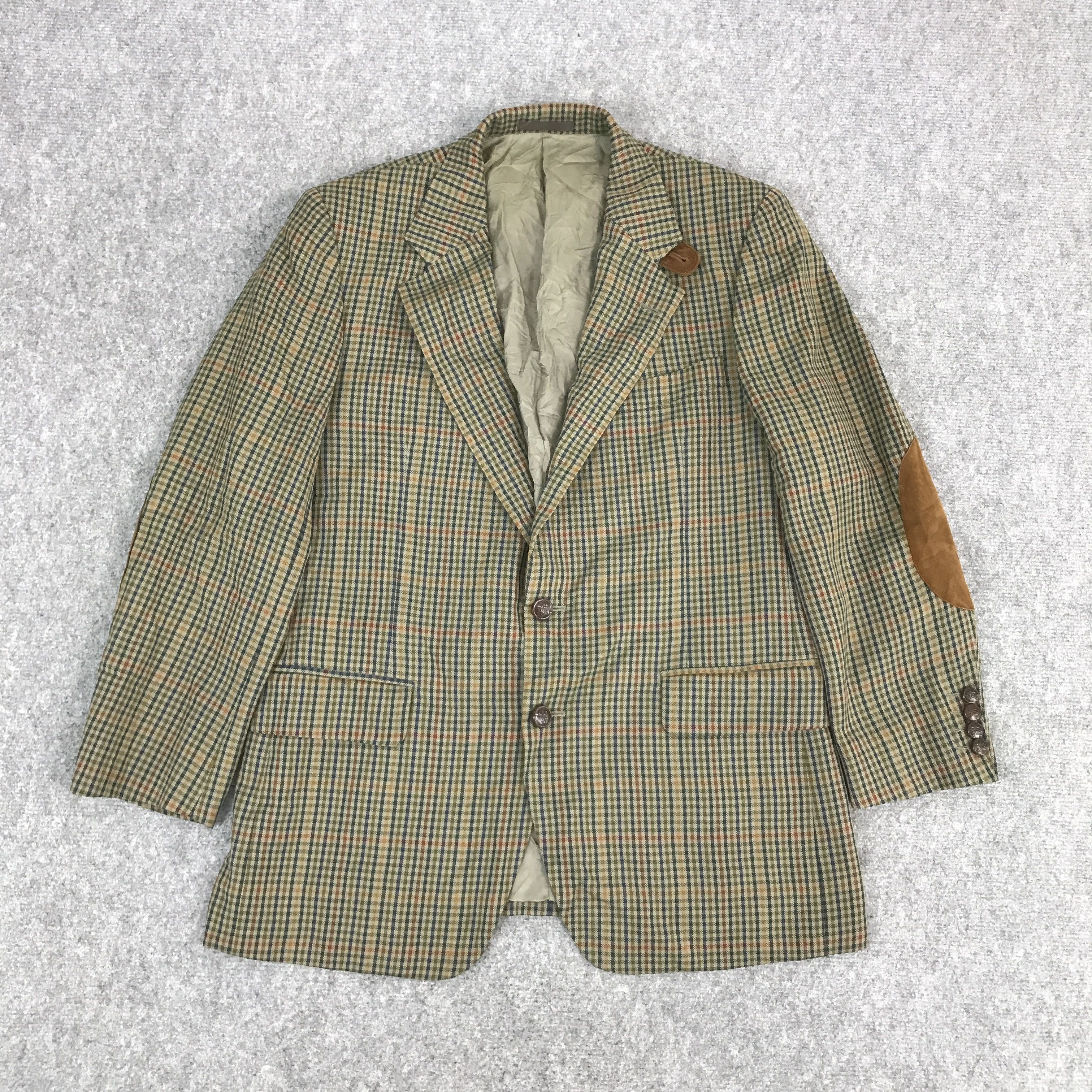 Burberry × Japanese Brand BURBERRYS FLANNEL BLAZER COAT JACKET Size US L / EU 52-54 / 3 - 1 Thumbnail