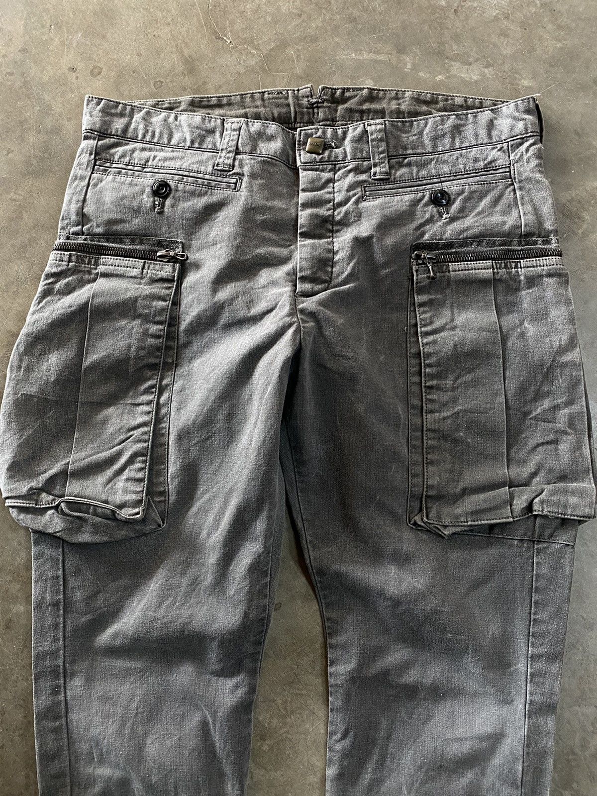 Le Grande Bleu (L.G.B.) × SEMBL × Seditionaries Japan Sembl 3D Pocket Cargo Bondage Fade Out Black Size US 32 / EU 48 - 2 Thumbnail