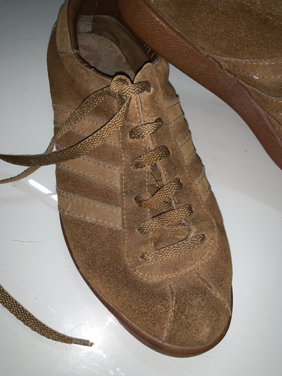 Adidas × Vintage AdidasTobacco Vintage 1970s Size US 5 / EU 37 - 2 Thumbnail