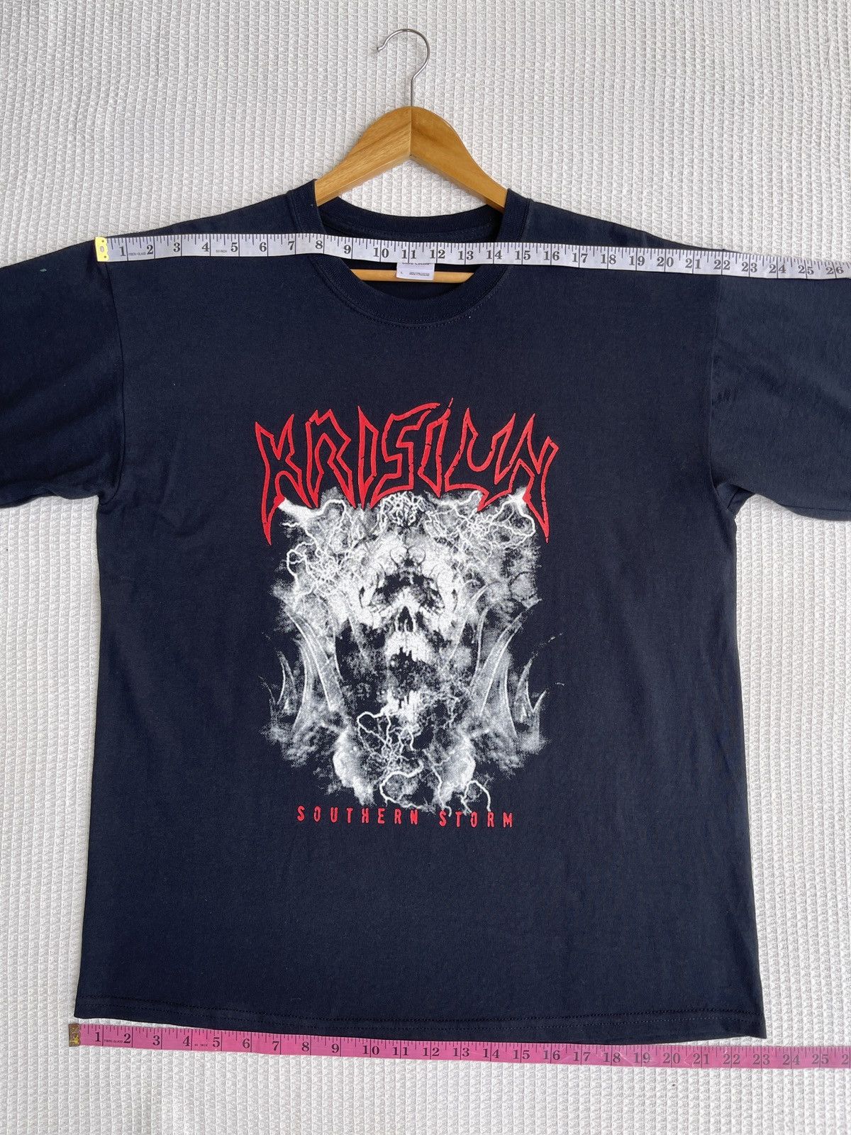 Band Tees Rare🔥Vintage KRISIUN Heavy Metal Band Tee Size US L / EU 52-54 / 3 - 10 Thumbnail
