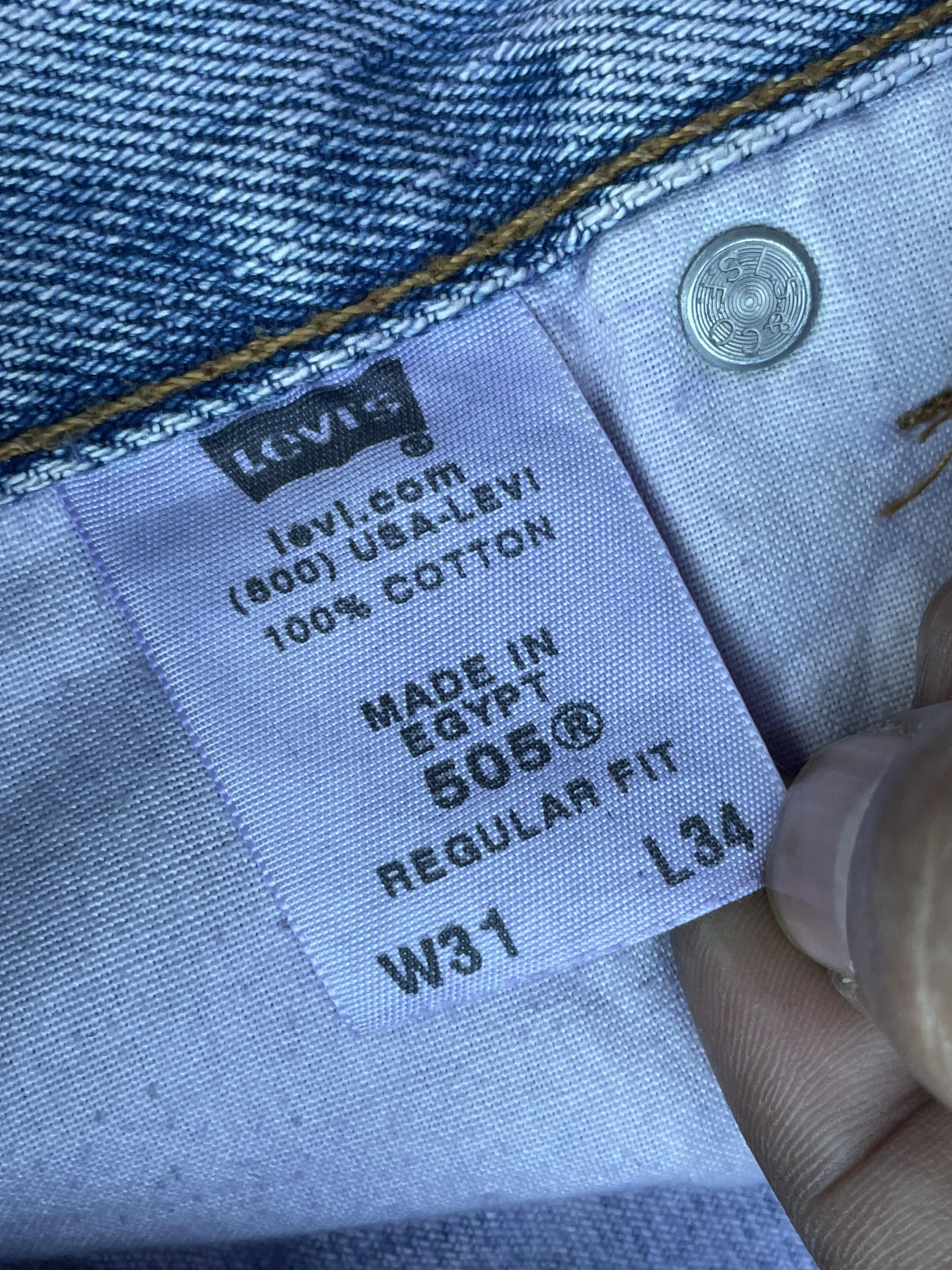 Levi's Vintage Levis 505 e Denim Short Size 31" - 5 Thumbnail