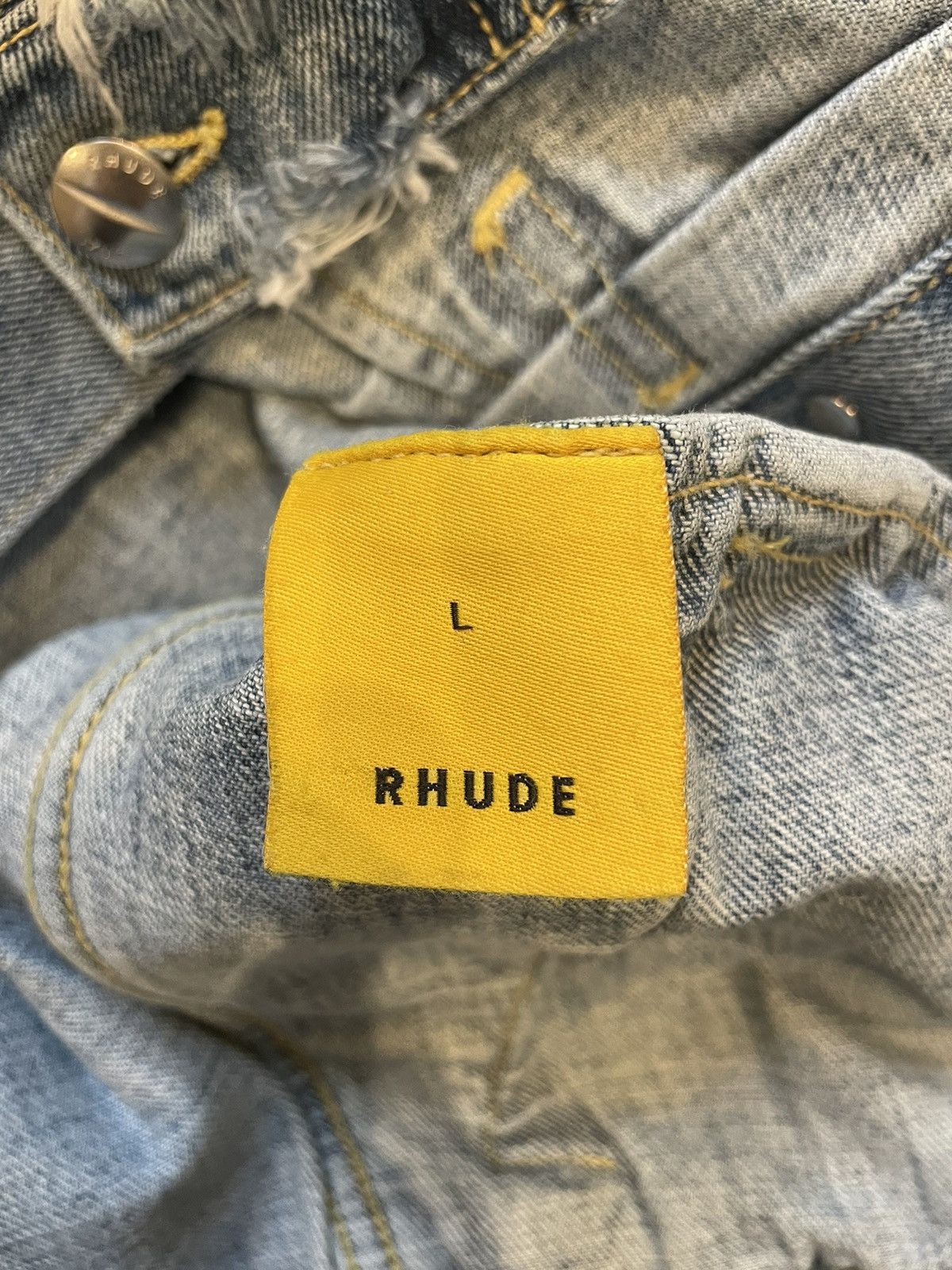 Rhude Rhude x Mclaren Denim Jacket Size US L / EU 52-54 / 3 - 19 Thumbnail