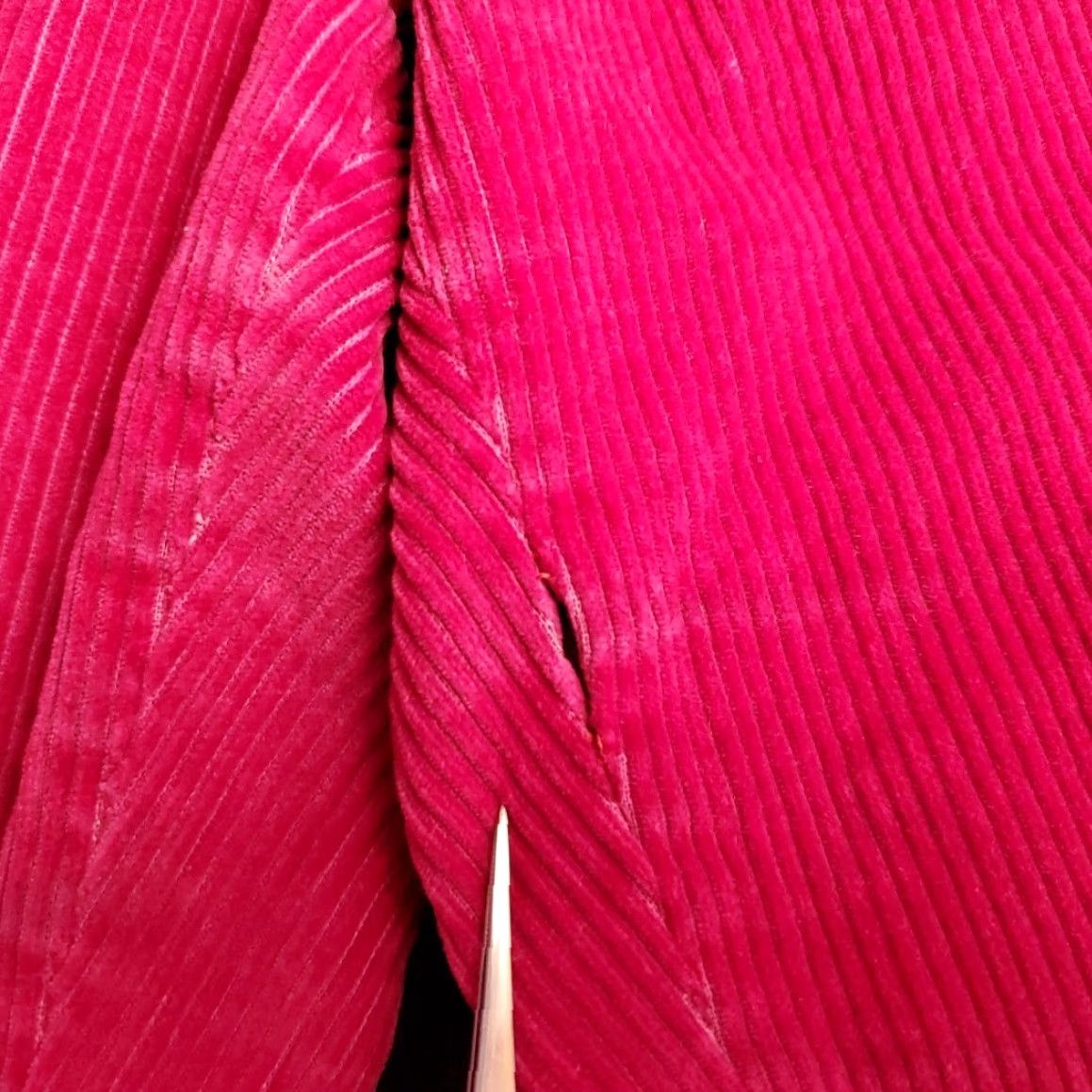 Vintage VINTAGE LL Bean Pants Womens 14 Pink Corduroy Wide Wale Pleated Front Classic Retro 90s Size 36" / US 14 / IT 50 - 5 Thumbnail