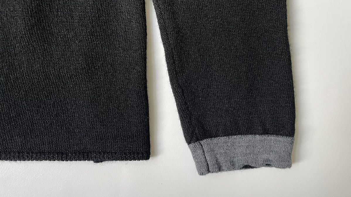 Comme des Garcons ‘Drown’ Instarsia Knit Wool Sweater Size US L / EU 52-54 / 3 - 6 Thumbnail