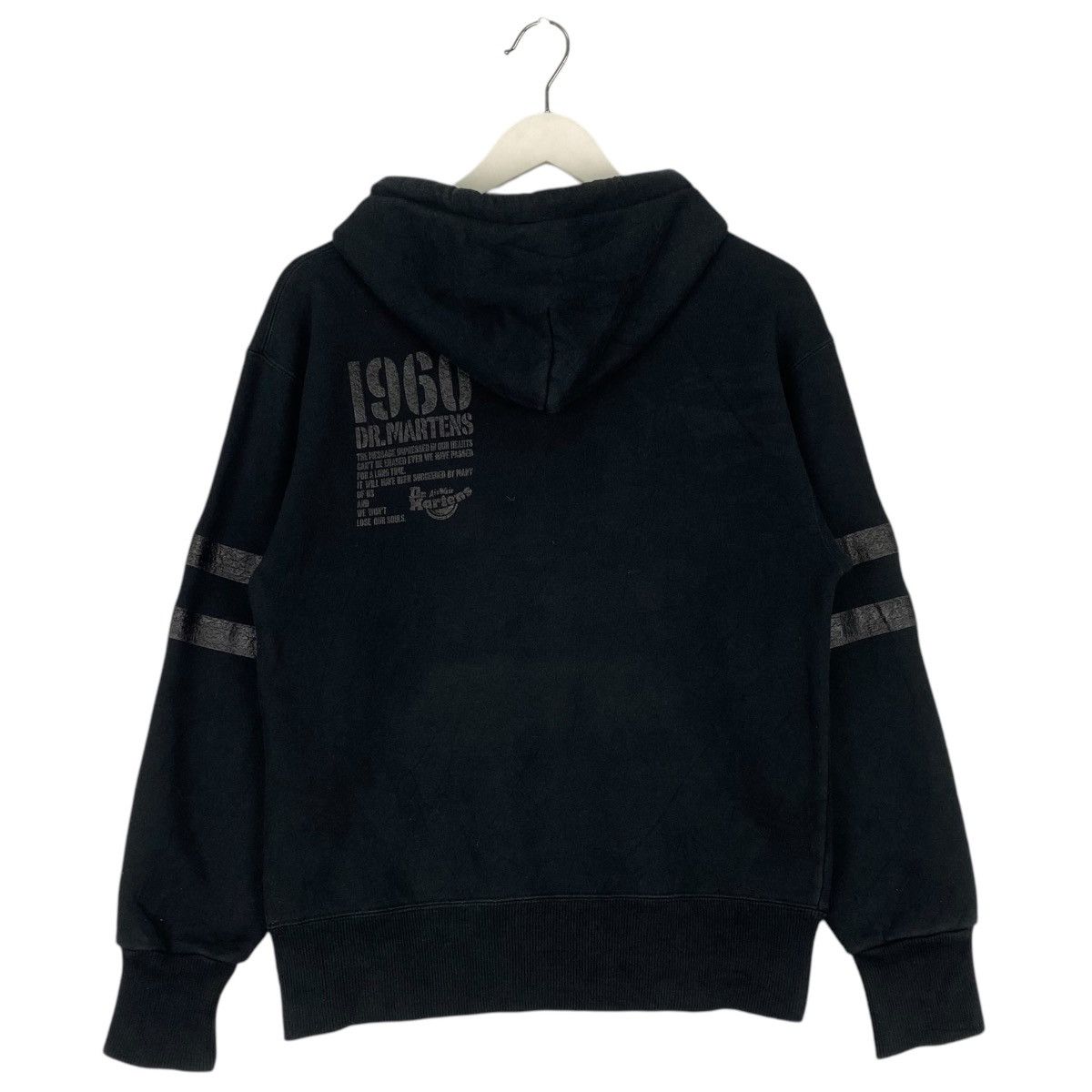 Designer × Vintage Vintage Dr Martens Hoodie Sweater Black Size US M / EU 48-50 / 2 - 6 Thumbnail