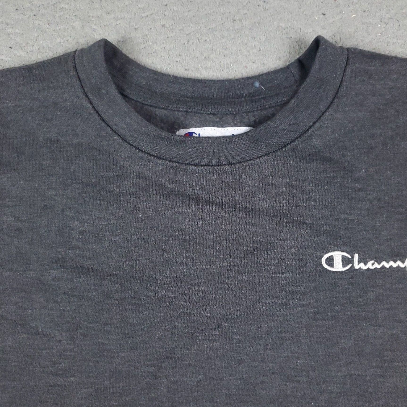Champion Champion Mens Small Gray Casual Pullover Sweatshirt Size US S / EU 44-46 / 1 - 3 Thumbnail