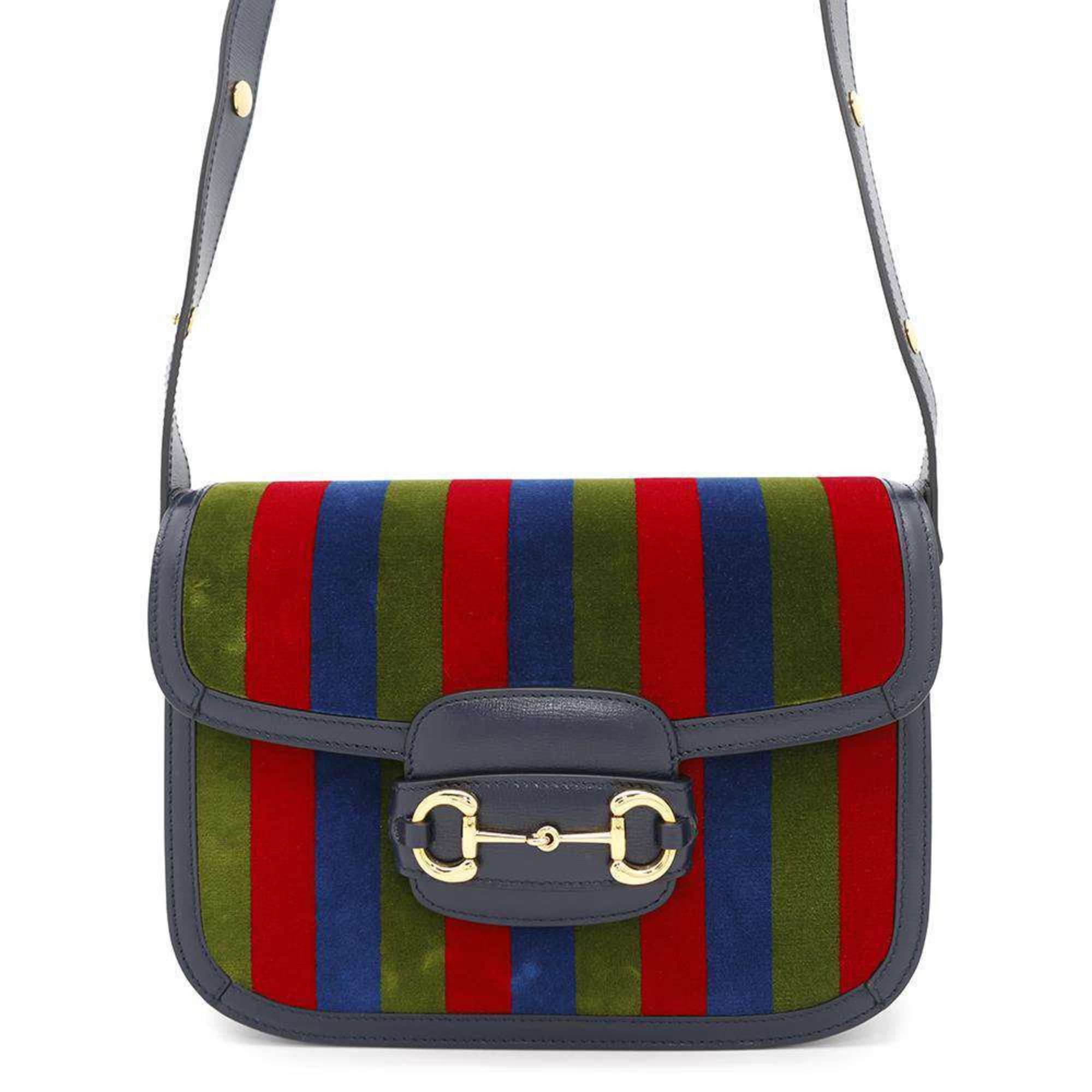 Gucci Shoulder Bag 1955 Horsebit Velour 602204 Gucci Bags, Women's