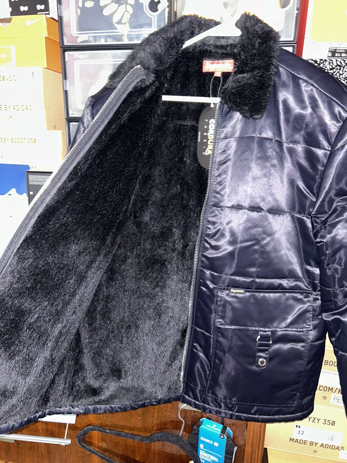 Supreme Supreme Quilted Cordura Lined Jacket SS20 size Small NEW NWT Size US S / EU 44-46 / 1 - 4 Thumbnail