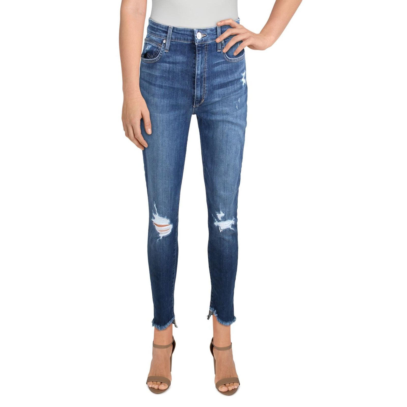 Other Joes Jeans The Bella 11" High Rise Skinny Crop Womens 25 Size 25" / US 0 / IT 36 - 9 Thumbnail