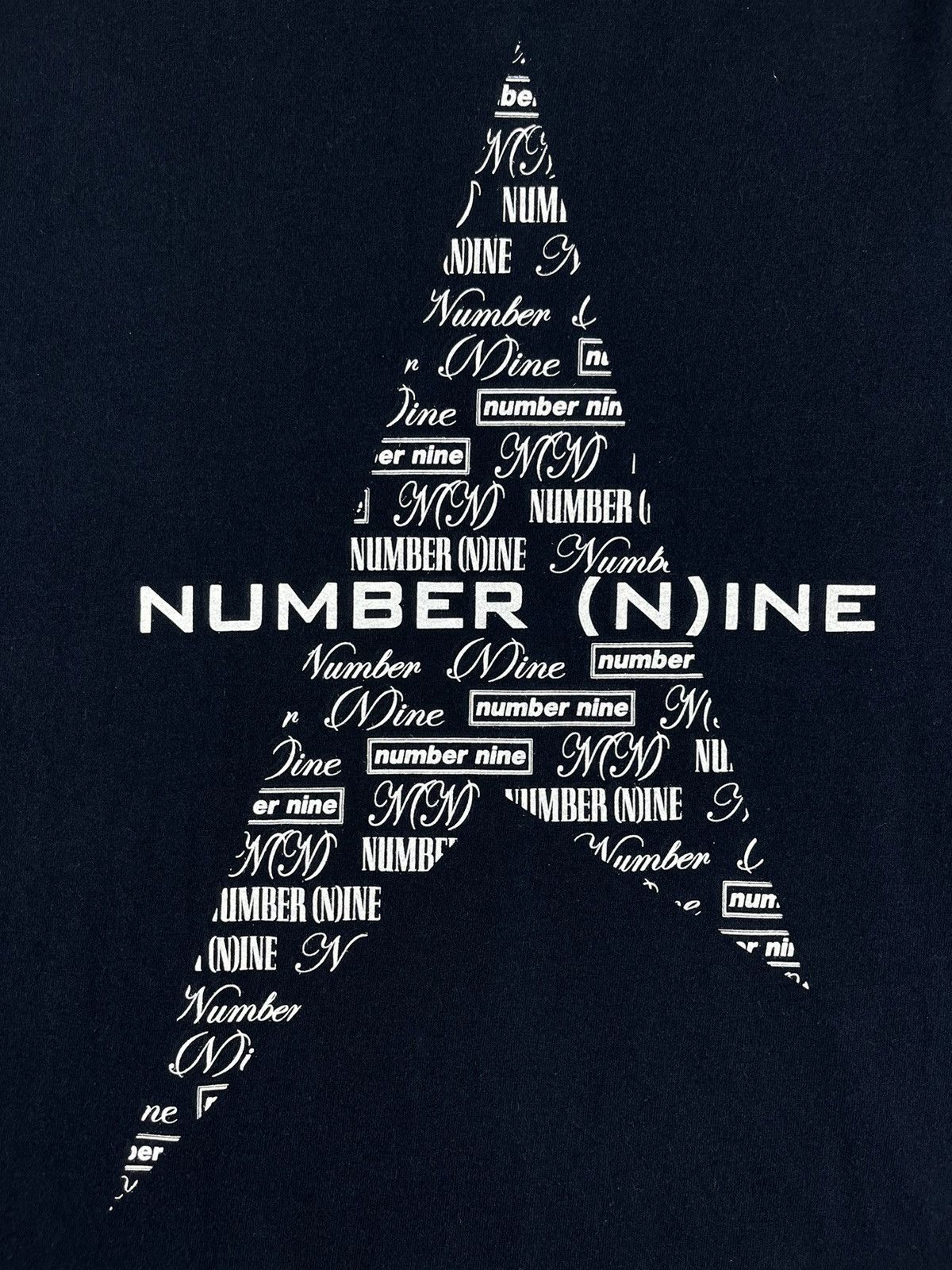 Japanese Brand × Number (N)ine NEW Number (N)ine Marlboro Star Logo Tshirt Navy Size US M / EU 48-50 / 2 - 3 Thumbnail