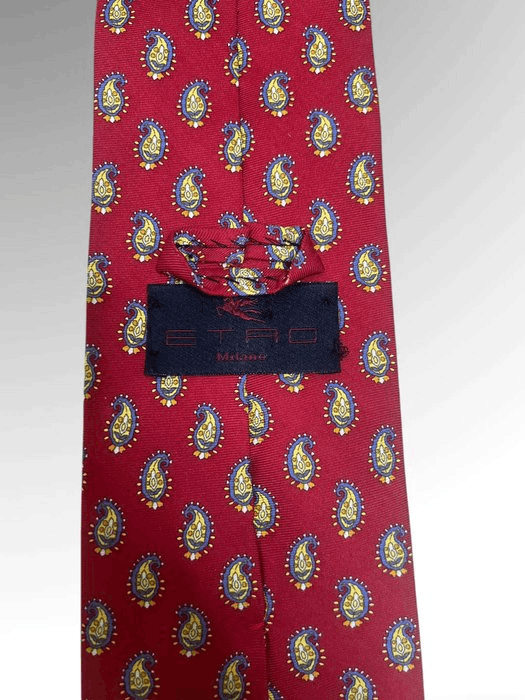 Claude Montana × Etro × Versace Luxury Designer Silk Tie Set – Versace,Etro & Claude Montana Size ONE SIZE - 10 Thumbnail