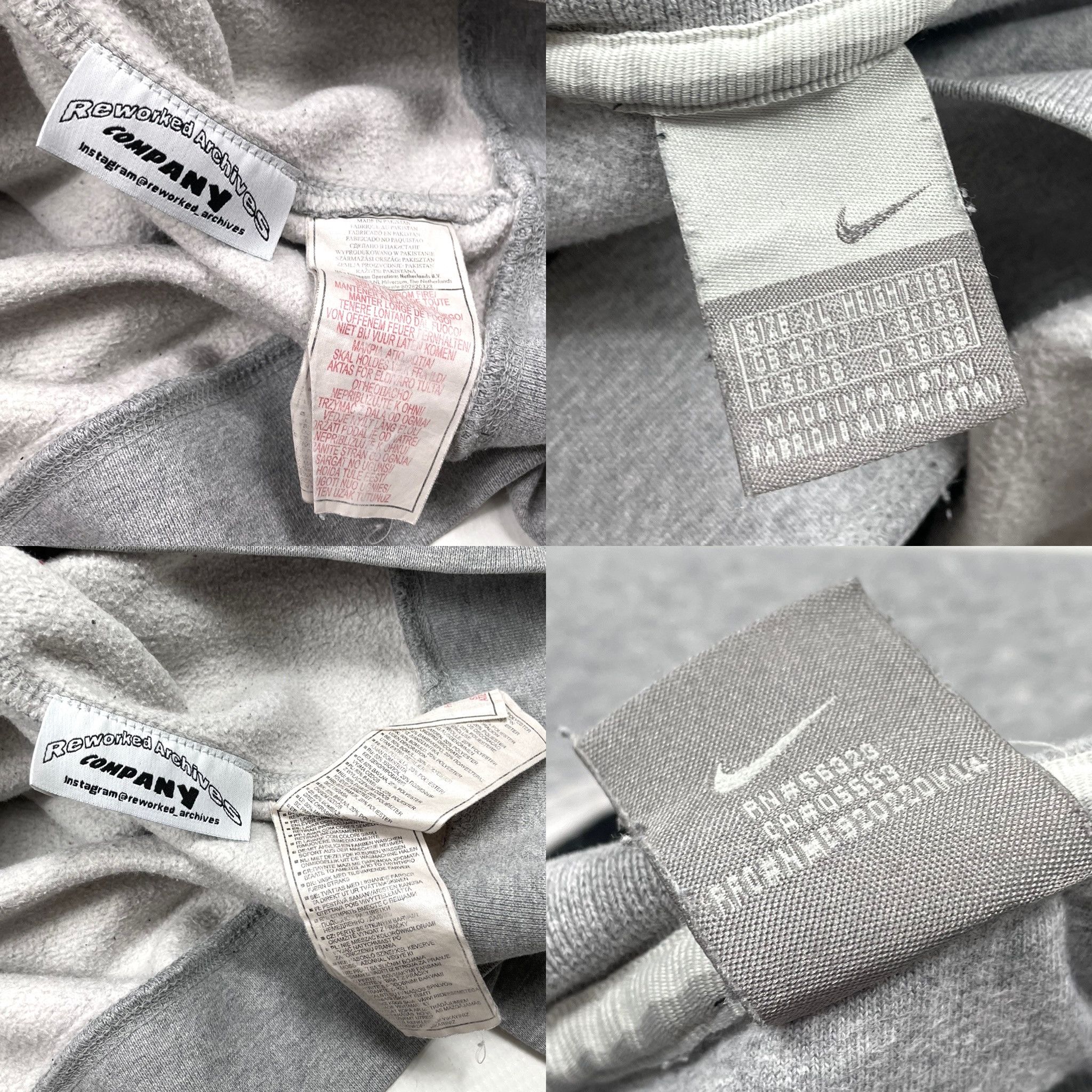 Nike Vintage Nike skeleton custom reworked hoodie Size US XL / EU 56 / 4 - 5 Thumbnail