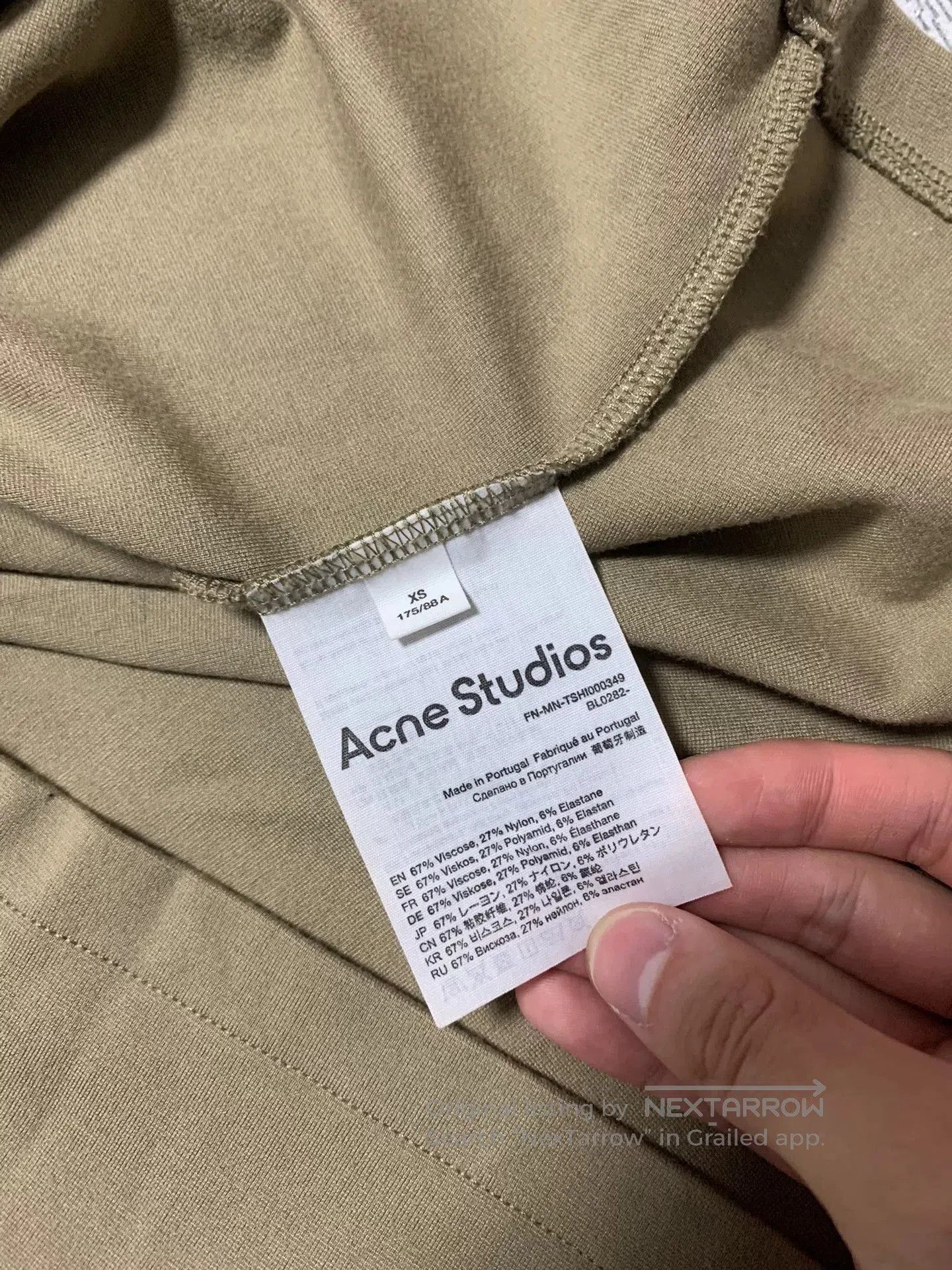 Acne Studios Acne Studios Letter Logo Short. Size US M / EU 48-50 / 2 - 4 Thumbnail