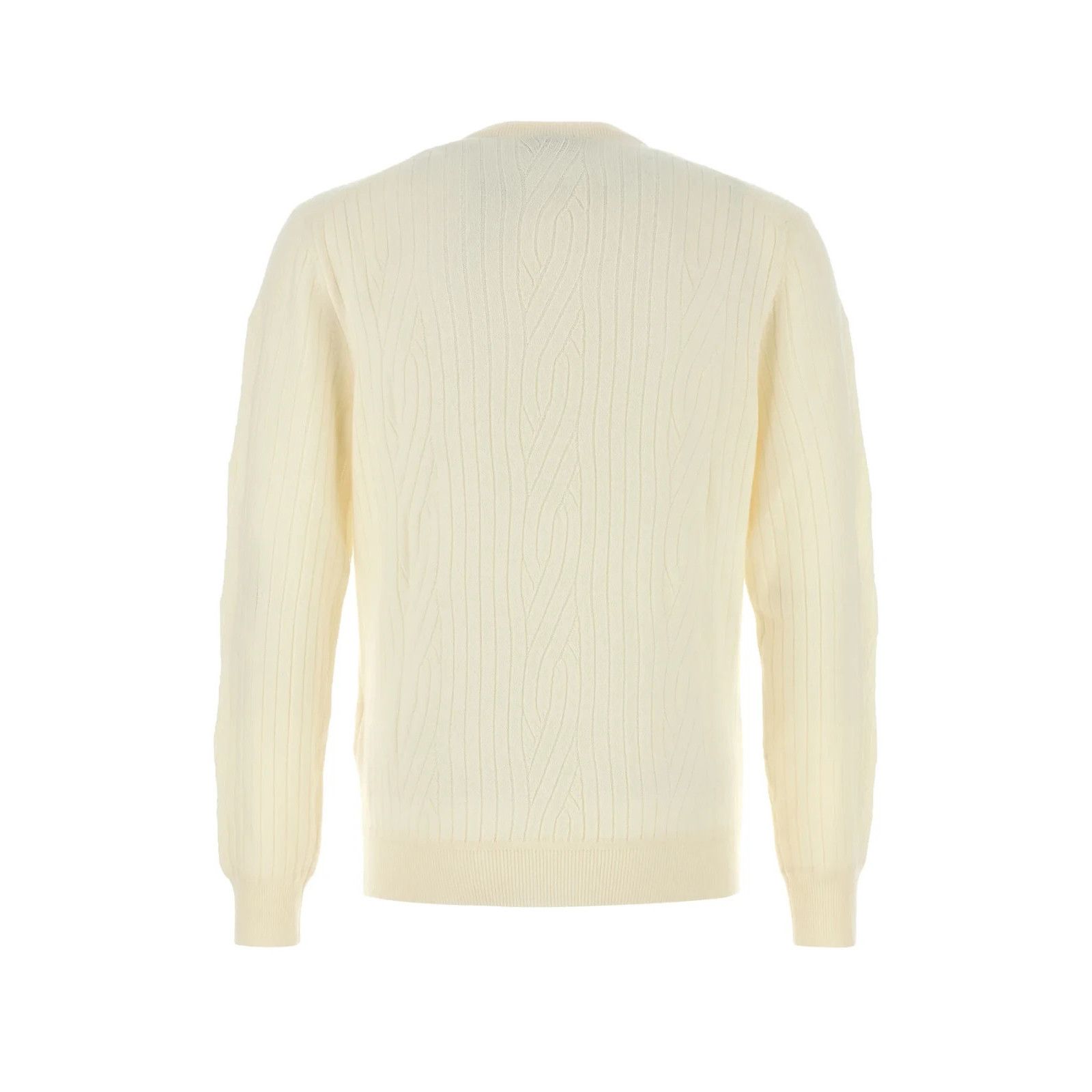 Brioni BRIONI Ivory Wool Blend Sweater New & Authentic (Men's size: Size US M / EU 48-50 / 2 - 2 Thumbnail