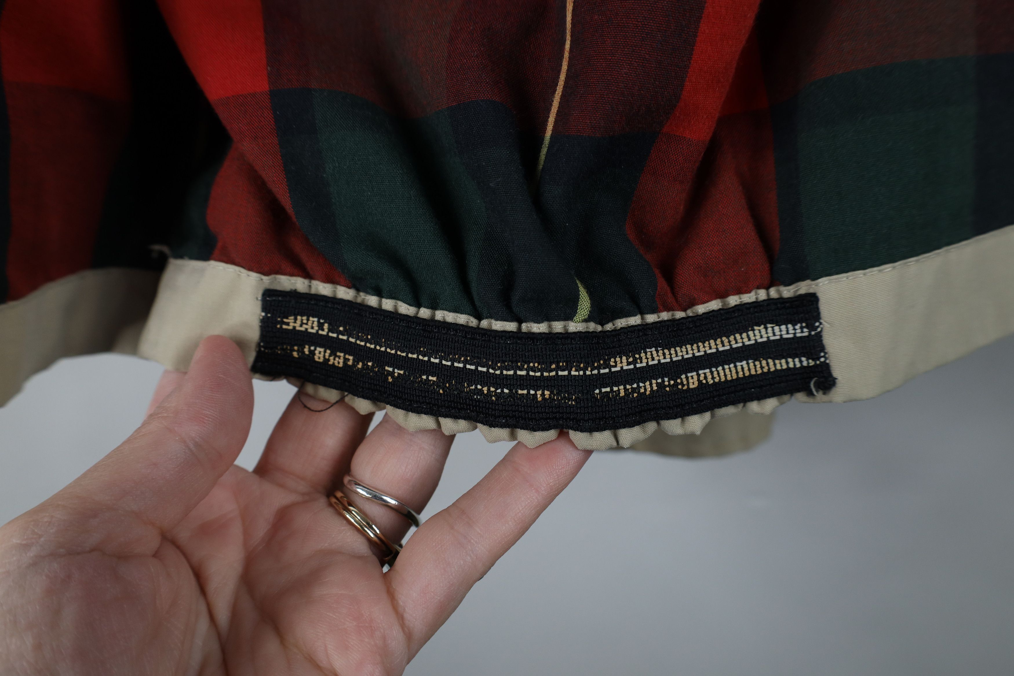 Vintage Vintage 90s McGregor Flannel Lined Bomber Jacket Beige Size US XXL / EU 58 / 5 - 10 Thumbnail