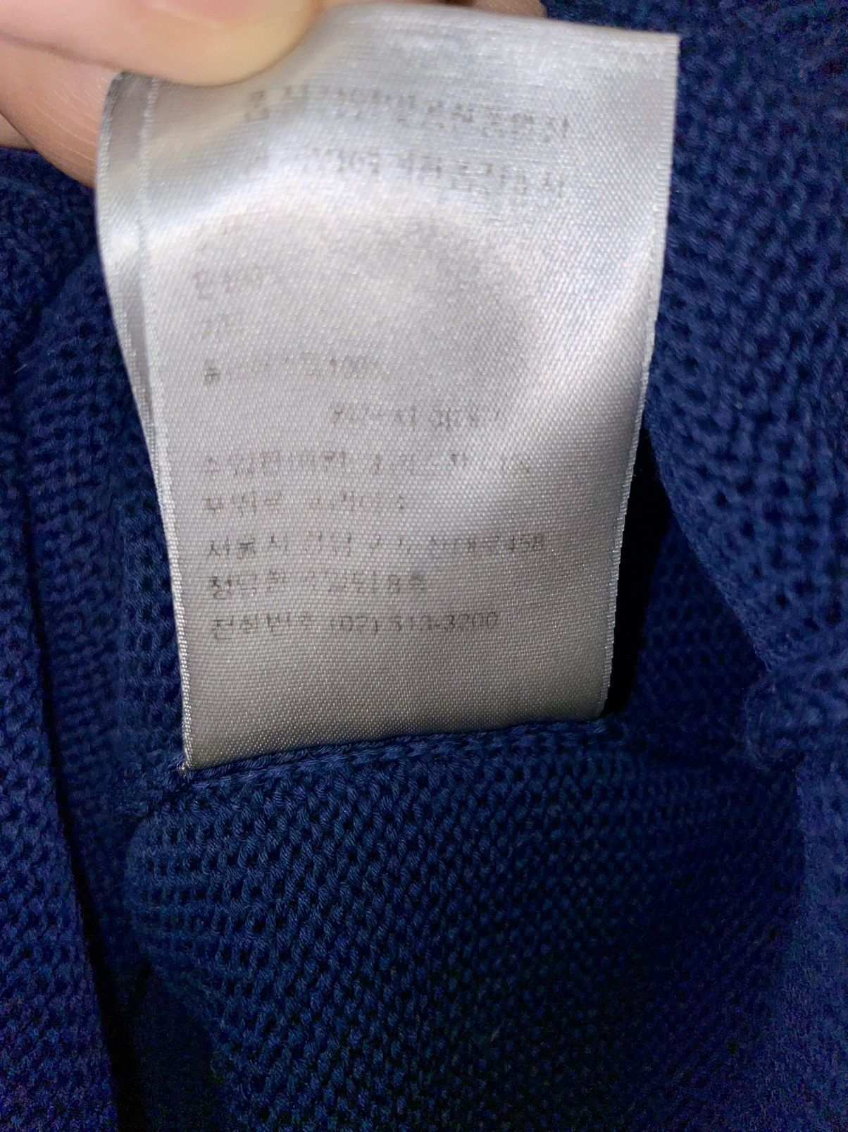 Dior Dior Sweater with Dior Oblique Stripe Deep Blue XSmall/Small Size US XS / EU 42 / 0 - 7 Thumbnail