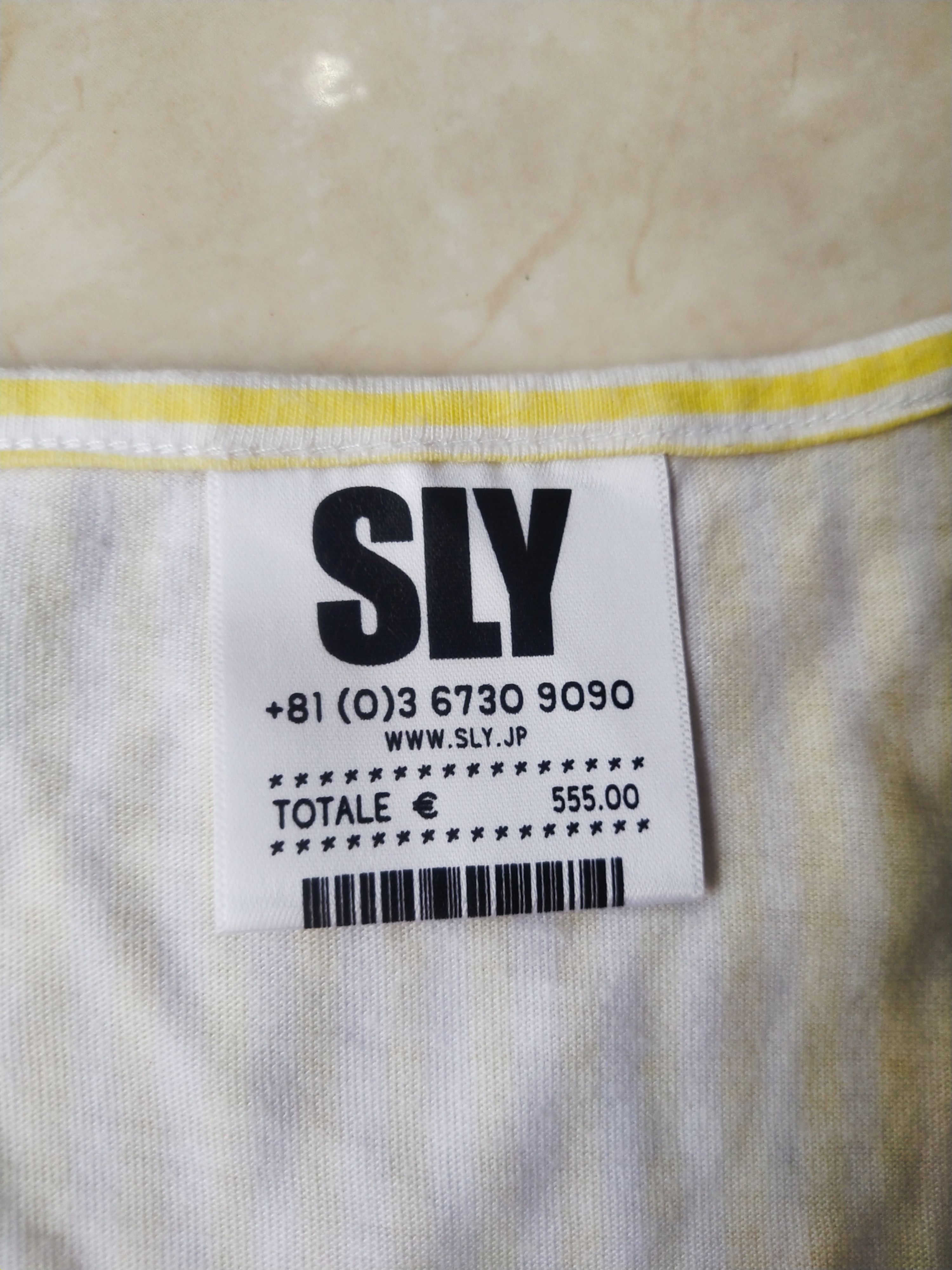 Hysteric Glamour SLY Japanese Brand Graphic Stripe Woman Tee Size S / US 4 / IT 40 - 4 Thumbnail