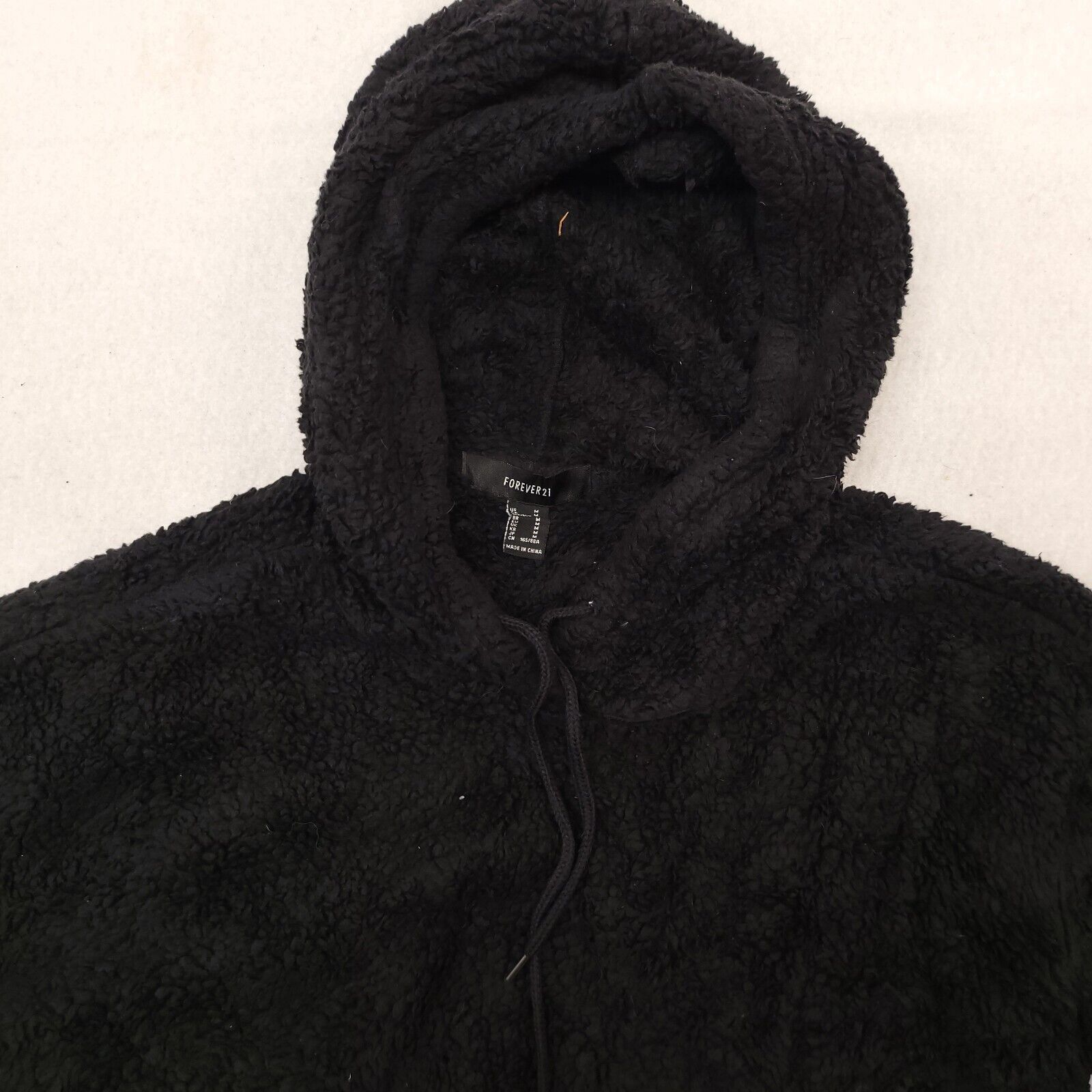 Forever 21 Forever 21 Pullover Casual Hoodie Womens Size Medium M Black Size M / US 6-8 / IT 42-44 - 1 Thumbnail