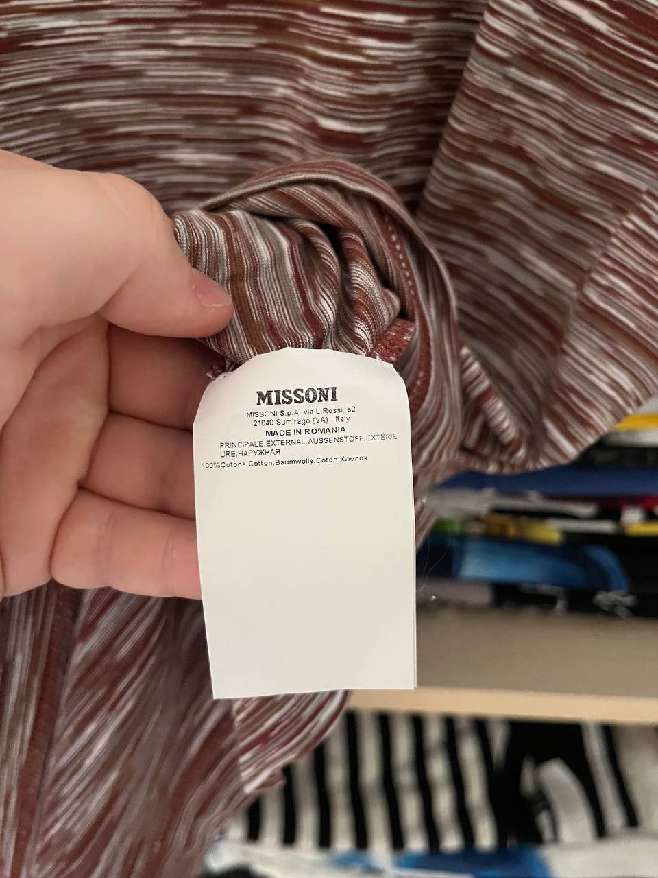 Missoni Missoni Wave Print Tee Size US L / EU 52-54 / 3 - 6 Thumbnail