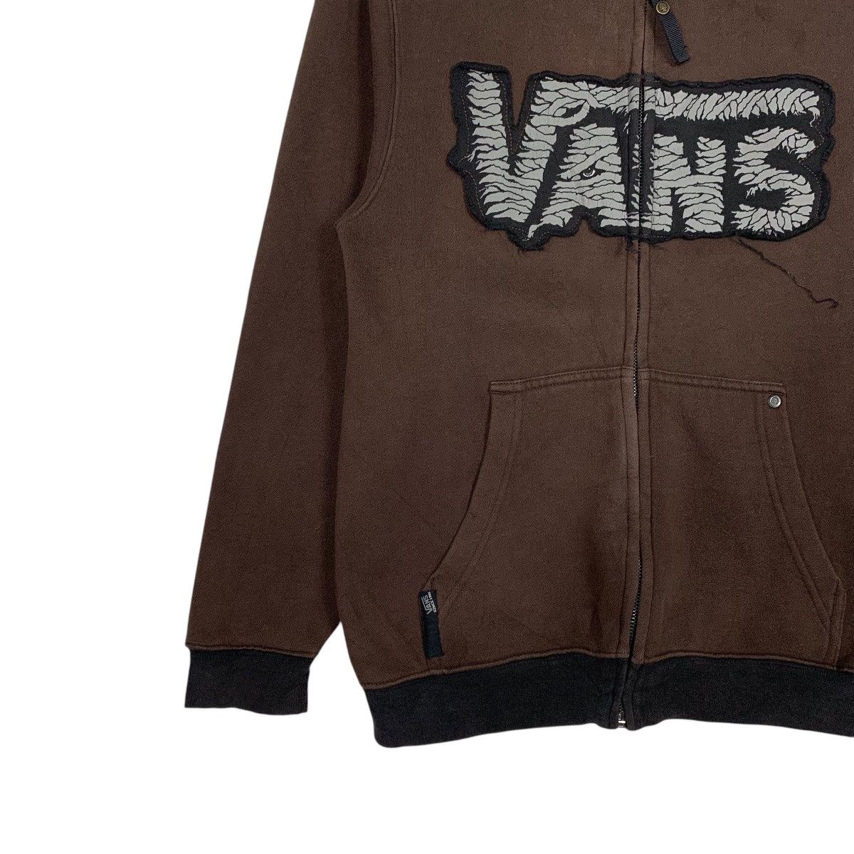 Vans Vintage Vans Skateboard Zipper Hoodie Size US XS / EU 42 / 0 - 3 Thumbnail