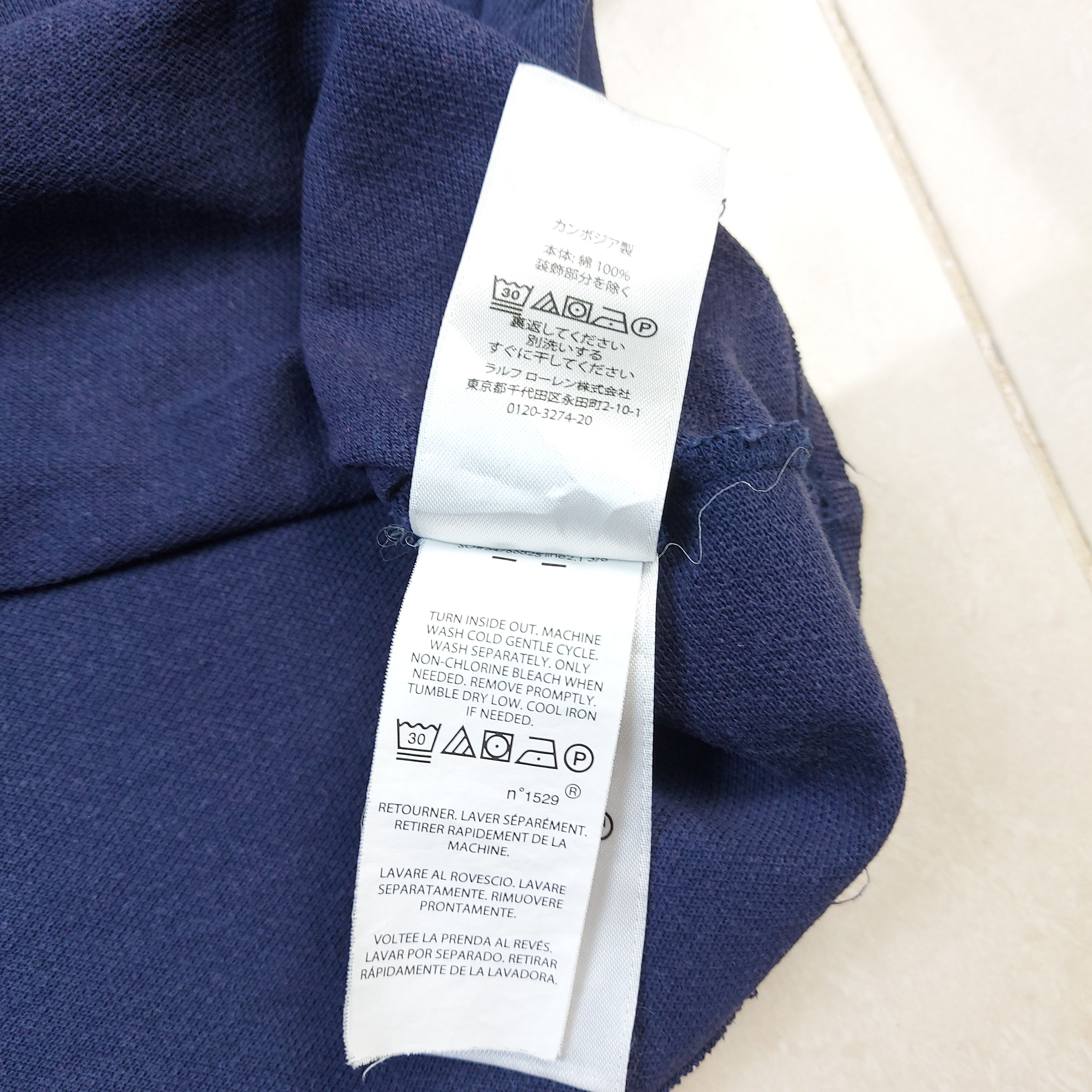 Polo Ralph Lauren Polo Ralph Lauren Embroidered Logo Classic-Fit TEE Size US L / EU 52-54 / 3 - 13 Thumbnail