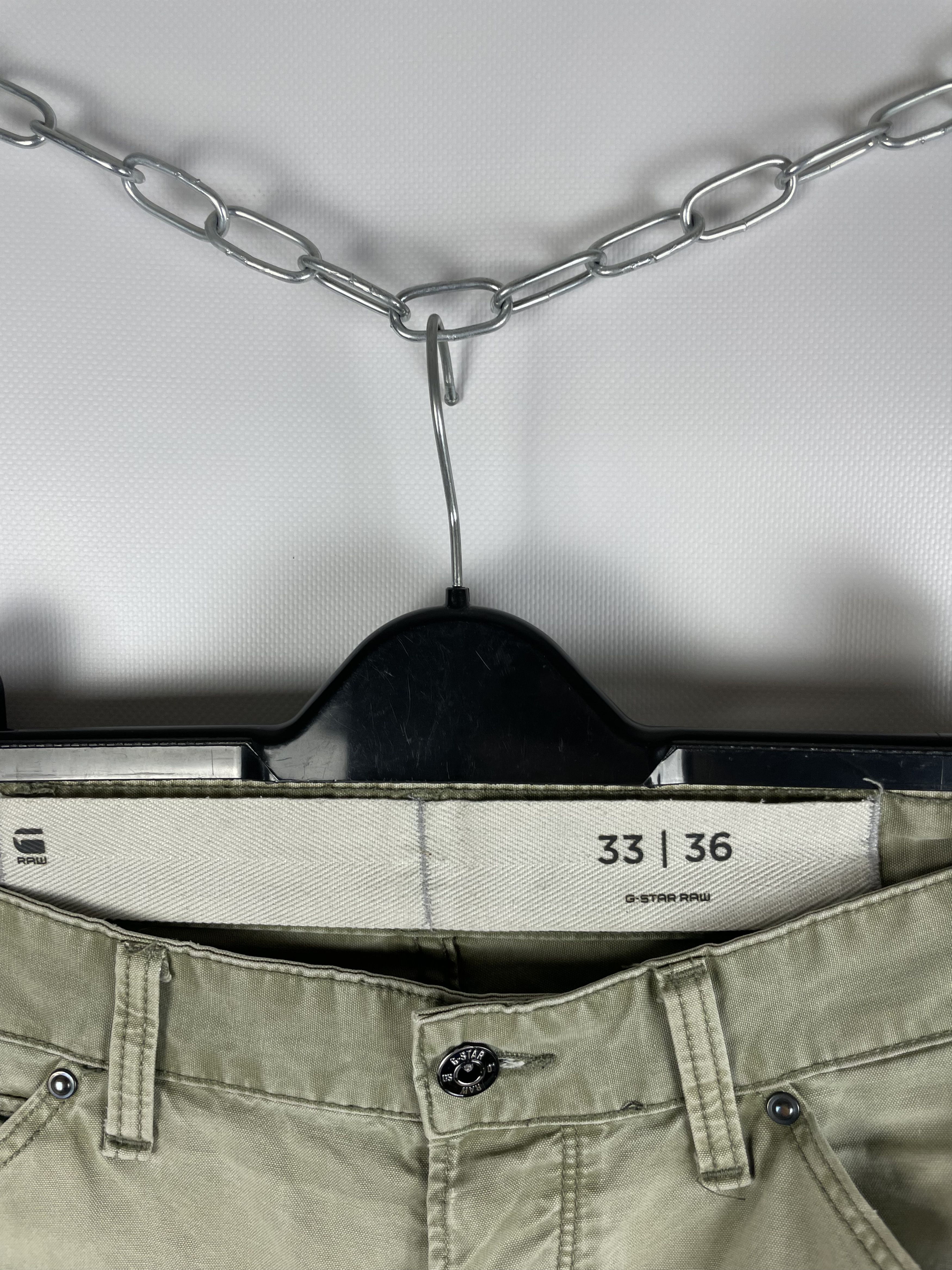 G-Star G-Star Raw Pants Double Knee Jeans Size US 33 - 6 Thumbnail