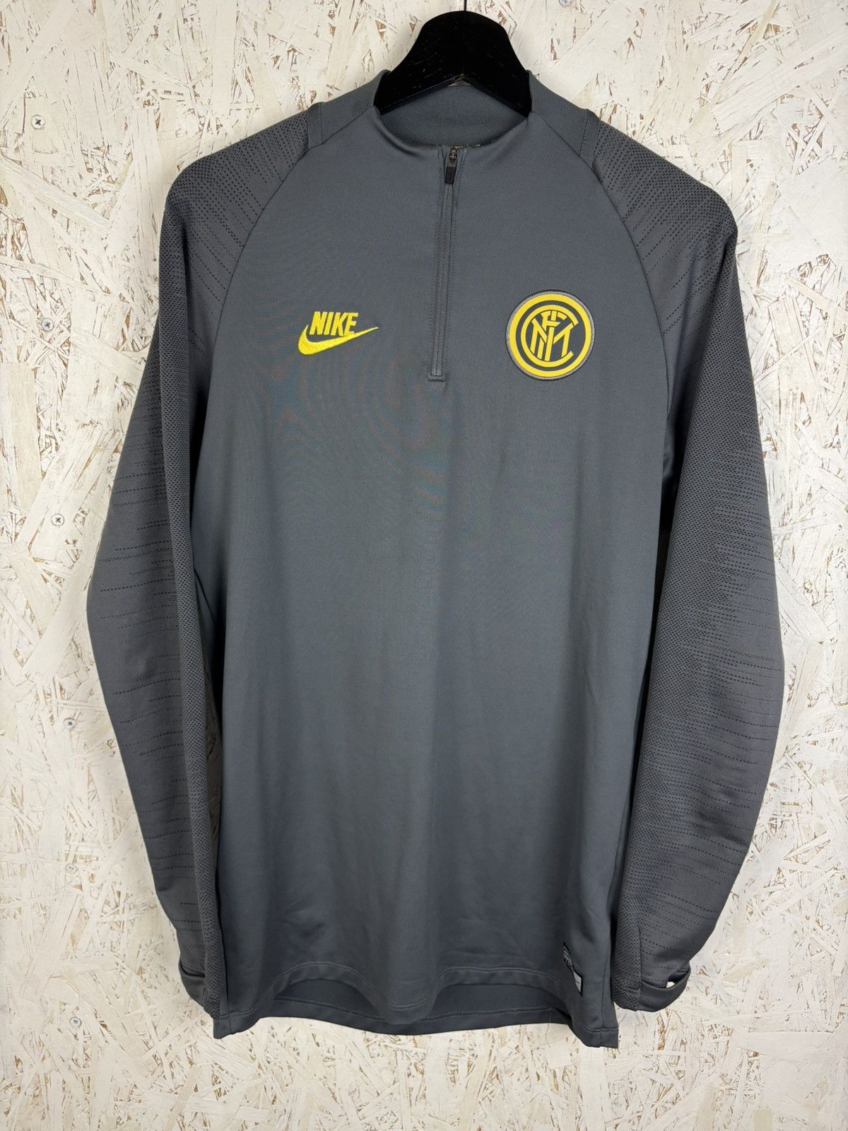 Nike Nike Inter Milan 2019/20 Dry Strike Drill Jersey Grey S Size US S / EU 44-46 / 1 - 1 Thumbnail