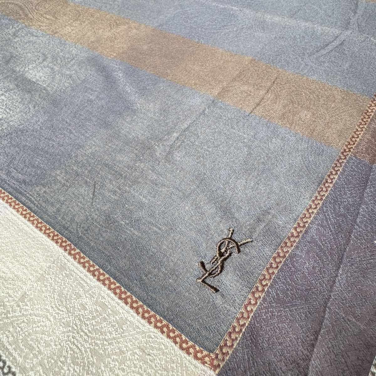 Vintage × Yves Saint Laurent VINTAGE YSL YVES SAINT LAURENT SCARVES POCKET SQUARE Size ONE SIZE - 3 Thumbnail