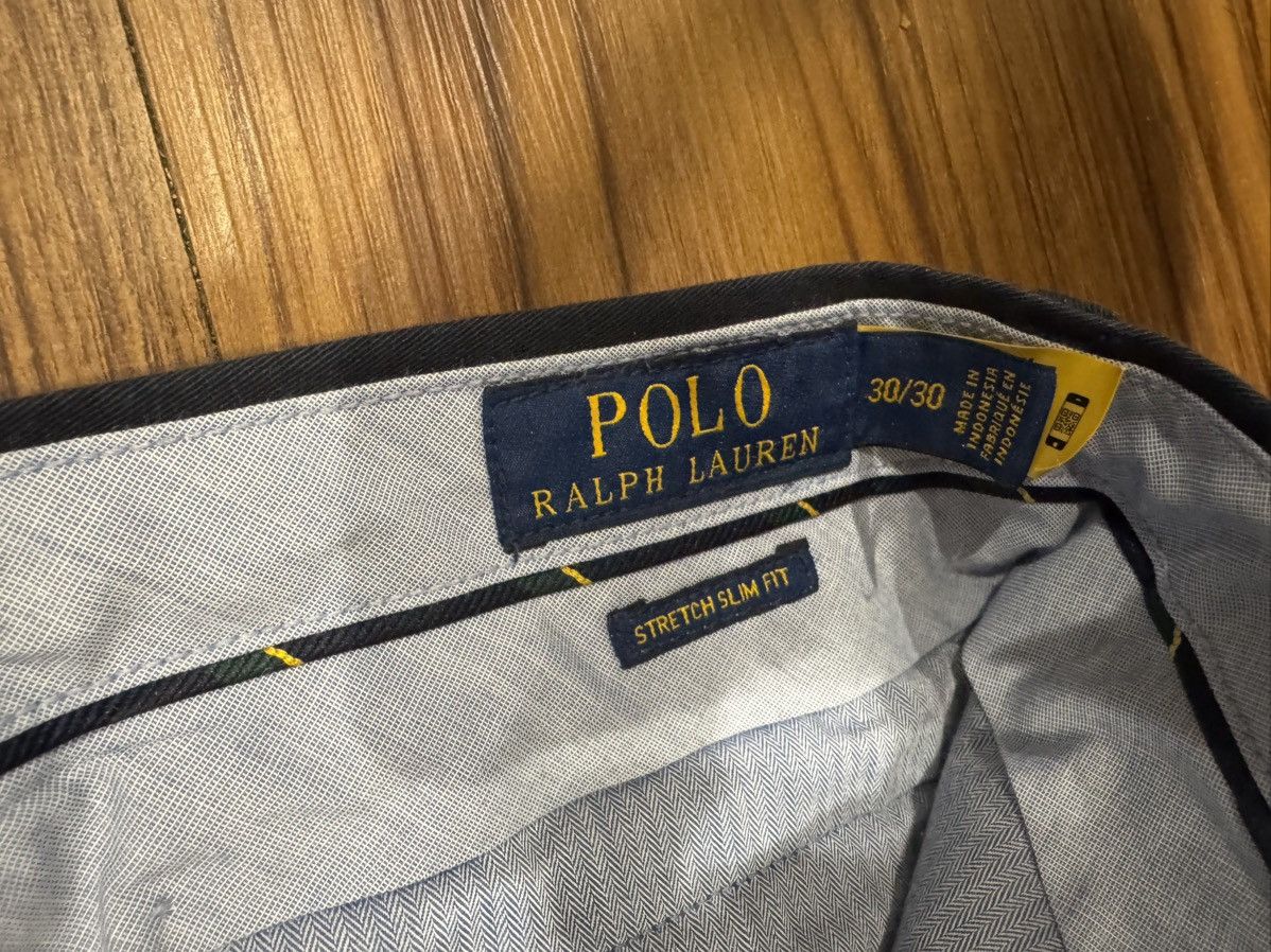Polo Ralph Lauren Polo Stretch Slim Fit Trousers Size US 30 / EU 46 - 2 Thumbnail