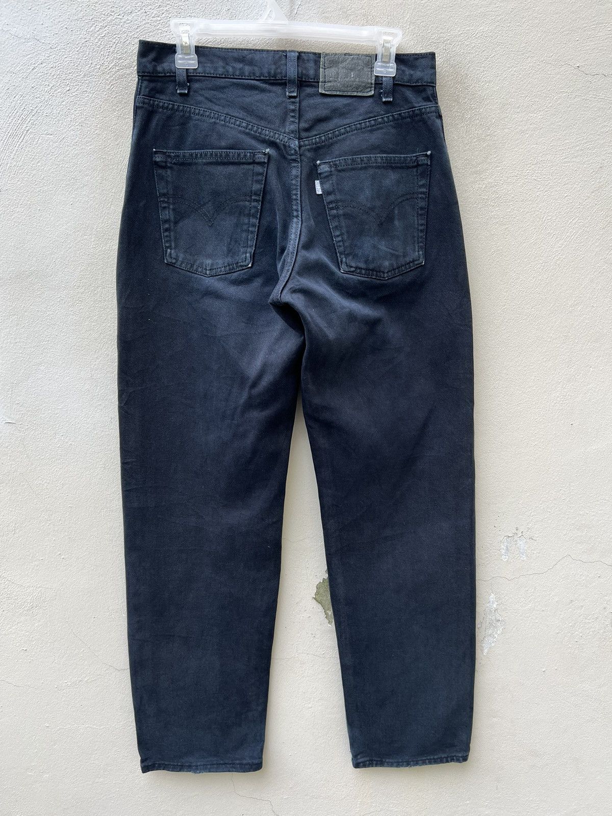Levi's Vintage 1997 Levi’s Silvertab Fade Black Denim Relaxed Jeans Size US 29 - 14 Thumbnail