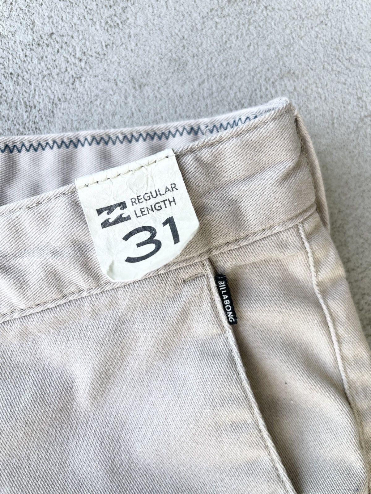Billabong × Vintage STEAL! 2000s Billabong Khaki Shorts Size US 32 / EU 48 - 7 Thumbnail