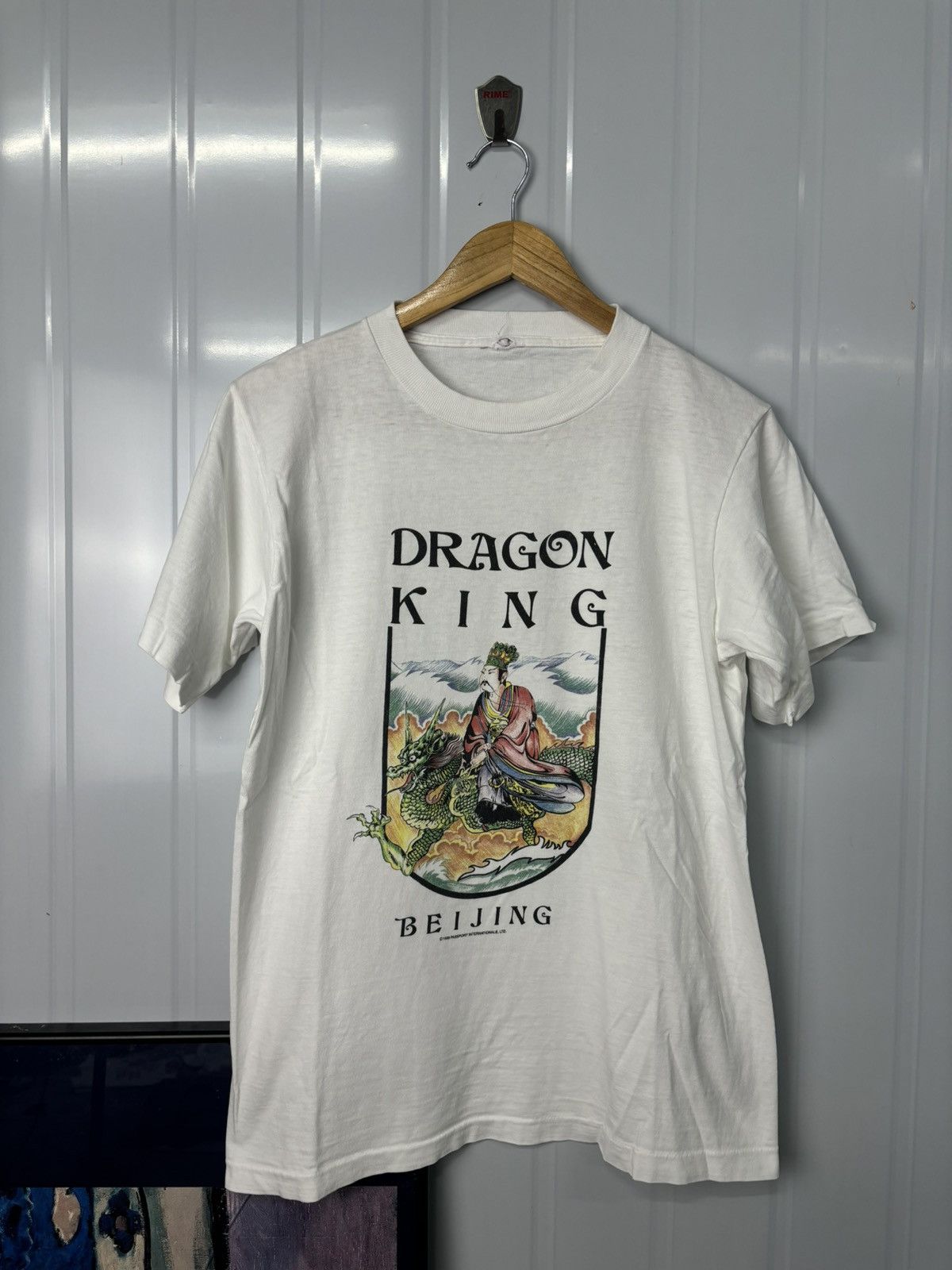 Vintage RARE! Vintage 80’s Beijing China Promo Art Dragon King Size US S / EU 44-46 / 1 - 2 Thumbnail