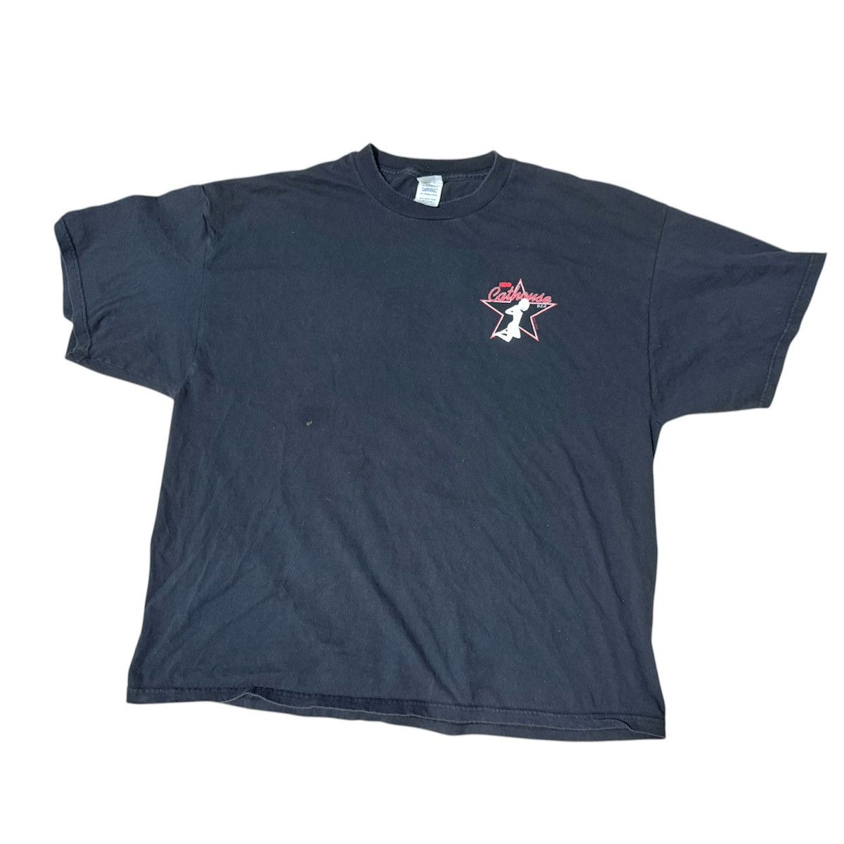 Vintage Vintage Y2K HBO Cathouse T Shirt Size US XXL / EU 58 / 5 - 2 Thumbnail