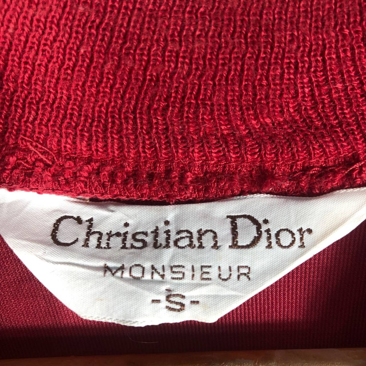 Christian Dior Monsieur × Dior × Vintage Vintage Christian Dior Monsieur Zipper Jacket Size US S / EU 44-46 / 1 - 9 Thumbnail
