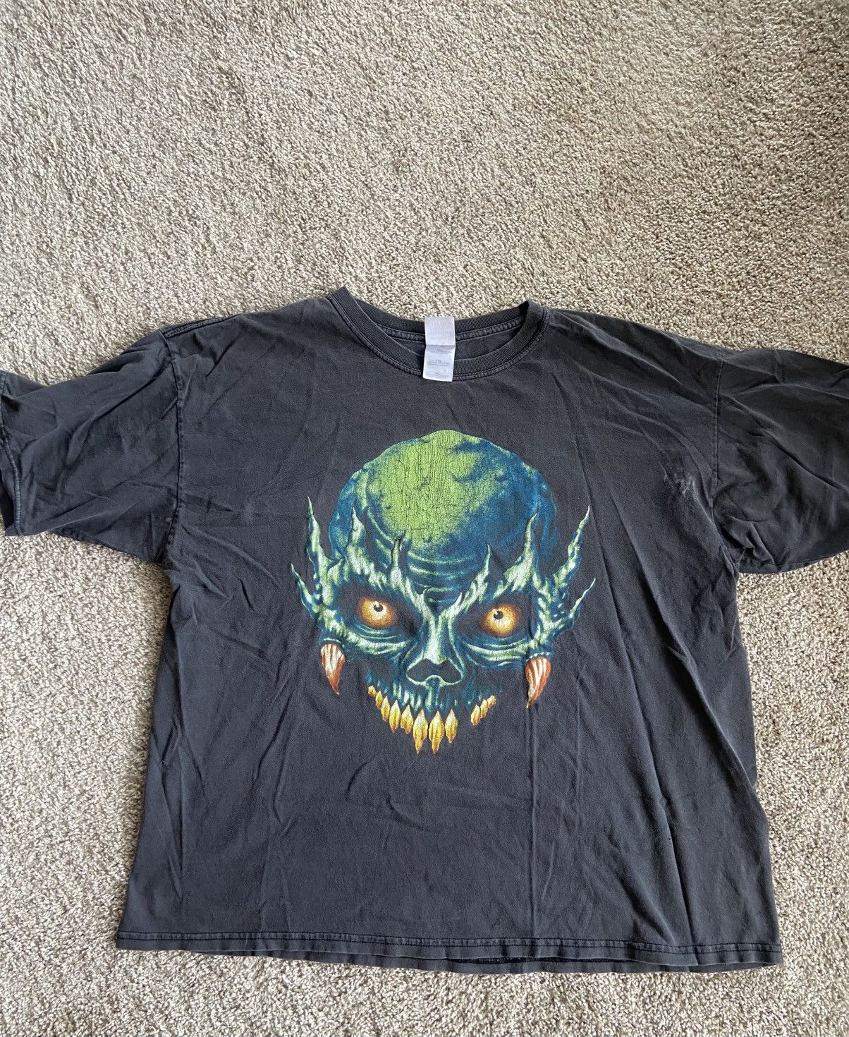 Japanese Brand × Vintage 2000s Tattoo Shop Graphic Tee Size US XXL / EU 58 / 5 - 1 Thumbnail