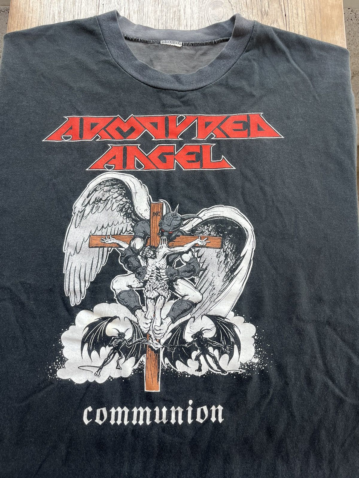 Band Tees × Vintage Vintage Armored Angel Australian Thrash and Death Metal 90’s Size US XL / EU 56 / 4 - 4 Thumbnail