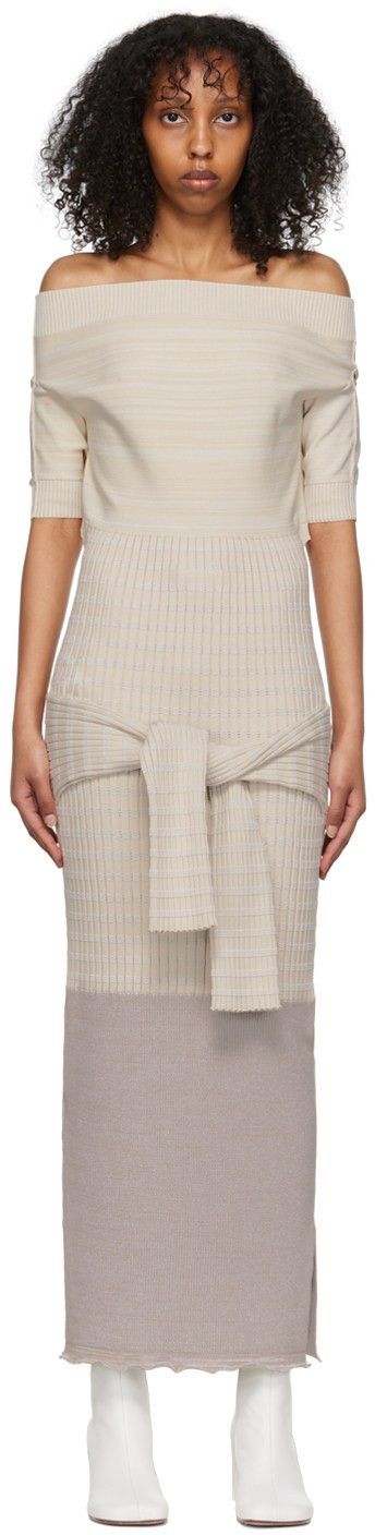 MM6 Multi Ribbed Dress Size XS / US 0-2 / IT 36-38 - 2 Thumbnail