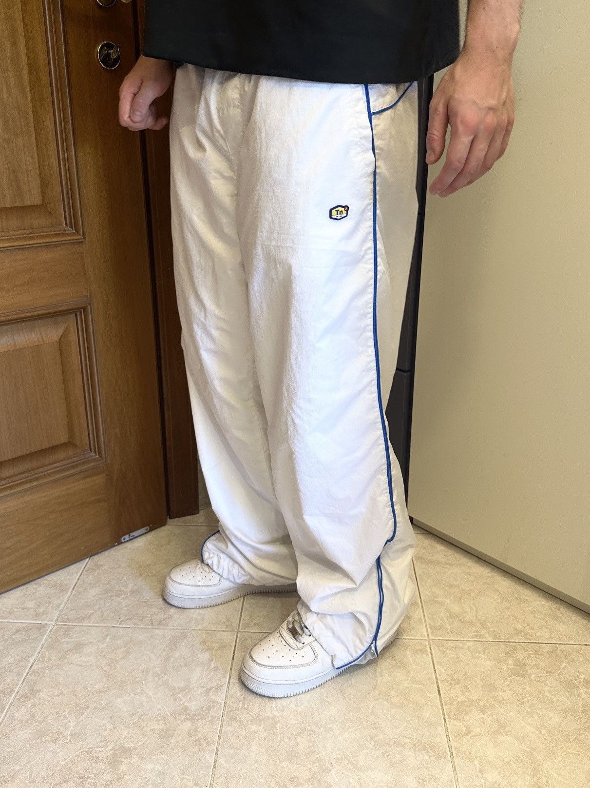 Nike × Vintage Nike TN Vintage Y2K Baggy Trackpants Parachute Pants Tuned Size US 33 - 2 Thumbnail