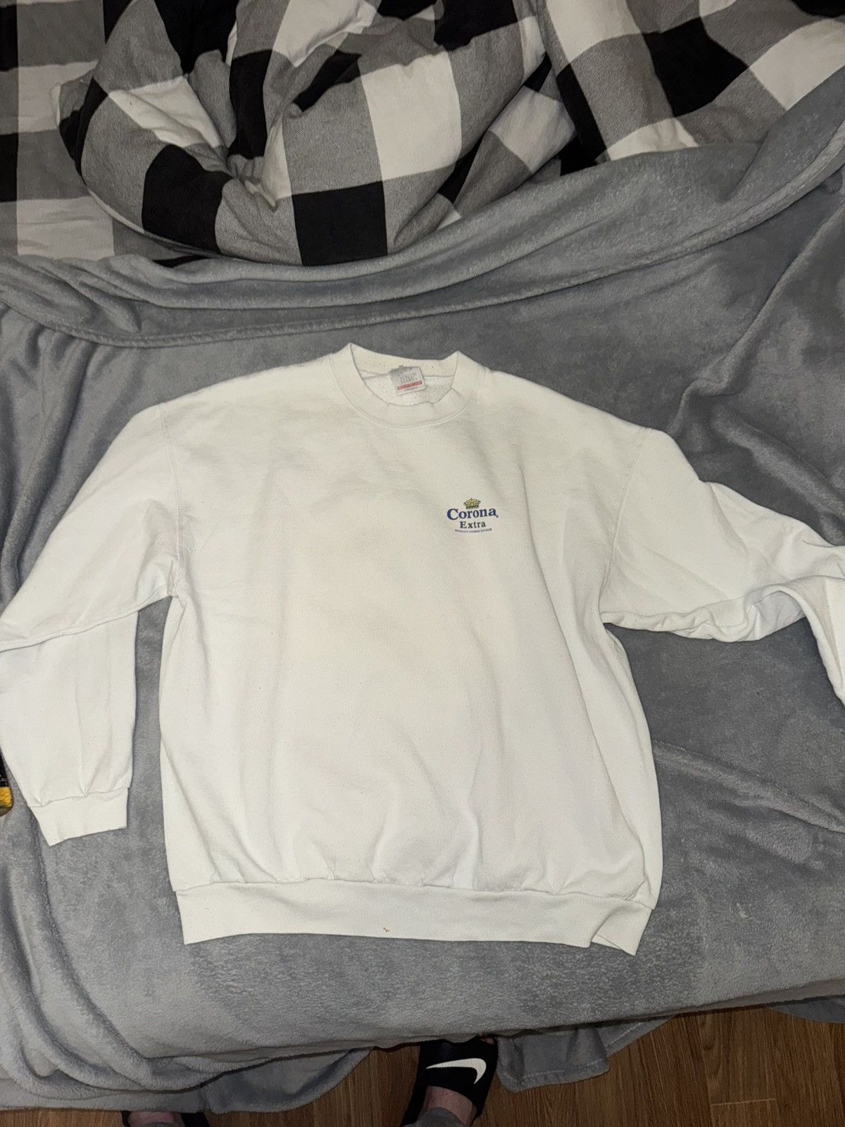Vintage Corona beer sweatshirt vintage Size US XL / EU 56 / 4 - 5 Thumbnail