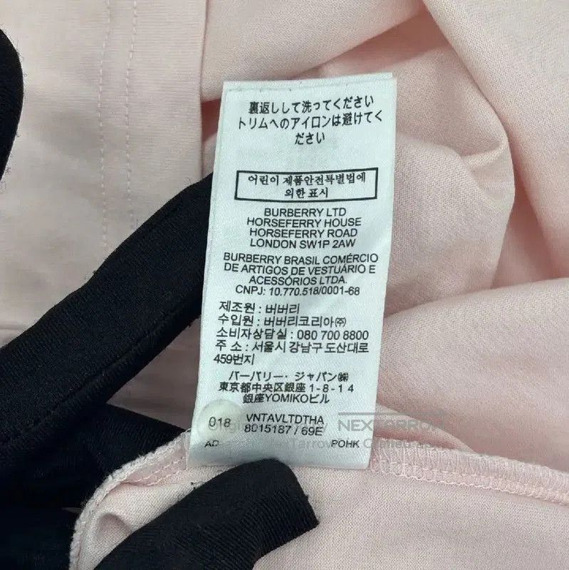 Burberry Burberry Summer Pink Cotton Short Sleeve T-Shirt. Size M / US 6-8 / IT 42-44 - 9 Thumbnail