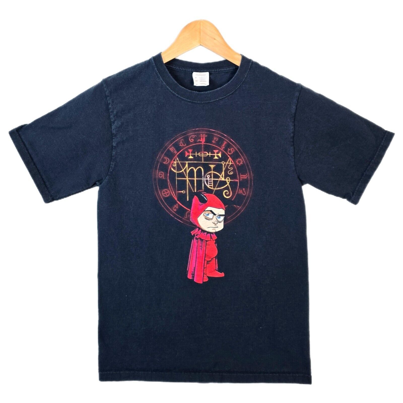 Fruit Of The Loom Vtg MC CHRIS Nerdcore Rap Tee Mens Small Devil Boy T-Shirt Size US S / EU 44-46 / 1 - 1 Thumbnail
