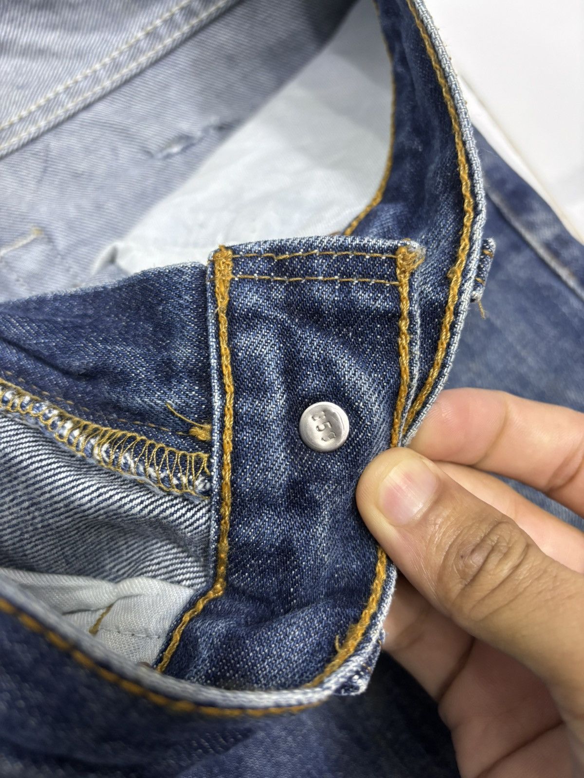 Levi's Vintage Clothing 🔥VINTAGE LEVIS 508 DISTRESSED DENIM JEANS Size US 29 - 12 Thumbnail