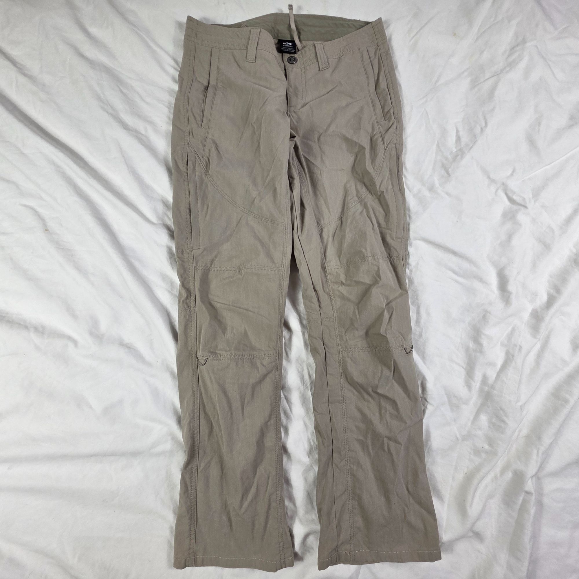 Kuhl Kuhl 4 Short Womens Size 4 Beige Outdoor Hiking Pants Lightw Size 27" / US 4 / IT 40 - 1 Thumbnail