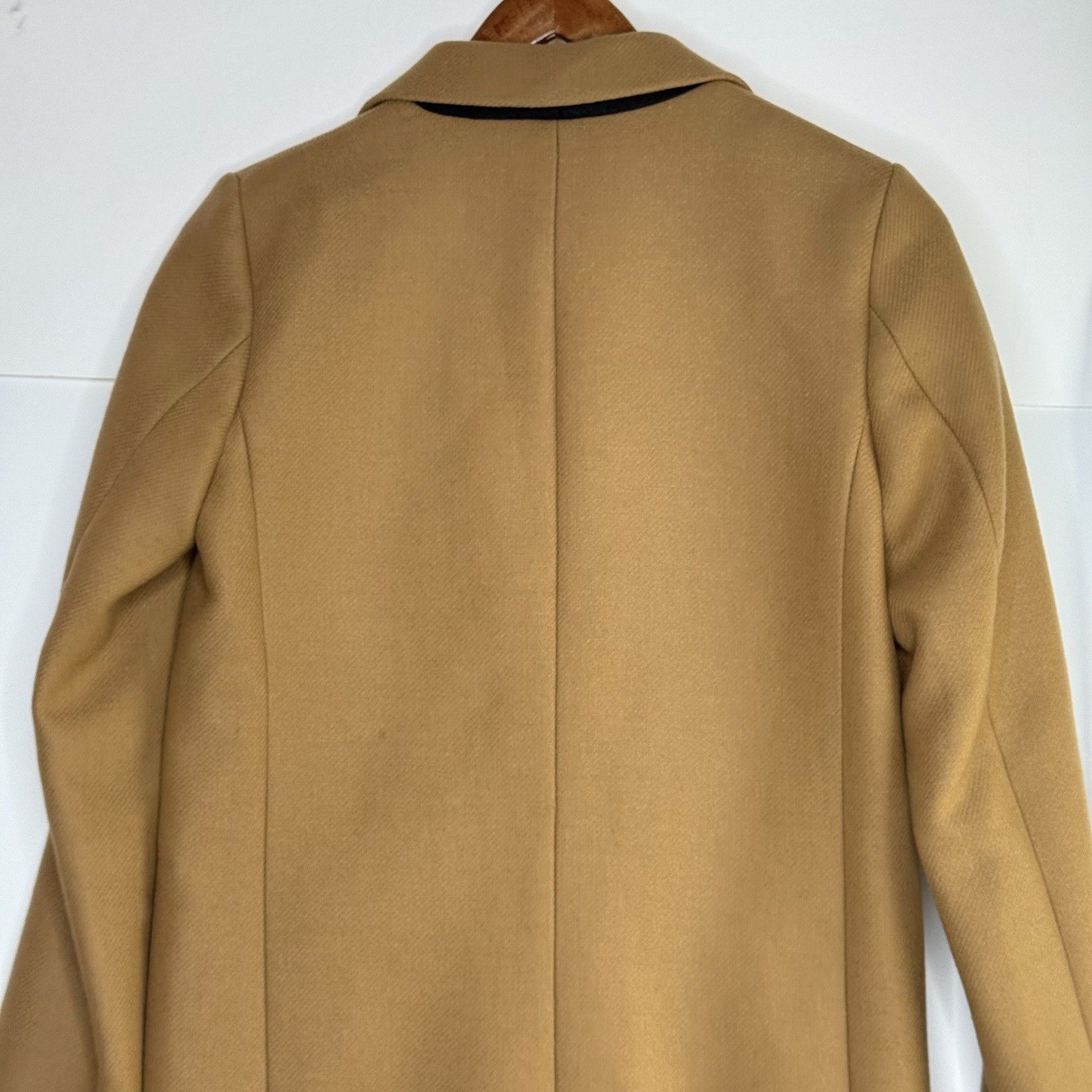 Zara Zara Women Lapel Collar Overcoat Size XS Brown Single Breast Size XS / US 0-2 / IT 36-38 - 10 Thumbnail