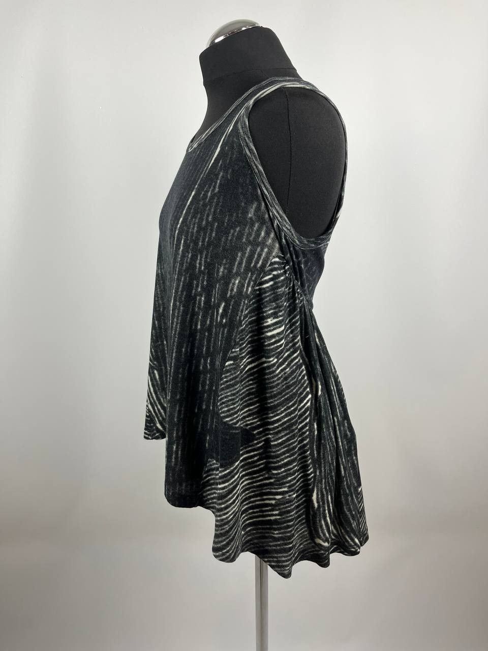 Rundholz Rundholz Avant Garde Black Stripe Tank Top Blouse Size M Size M / US 6-8 / IT 42-44 - 3 Thumbnail